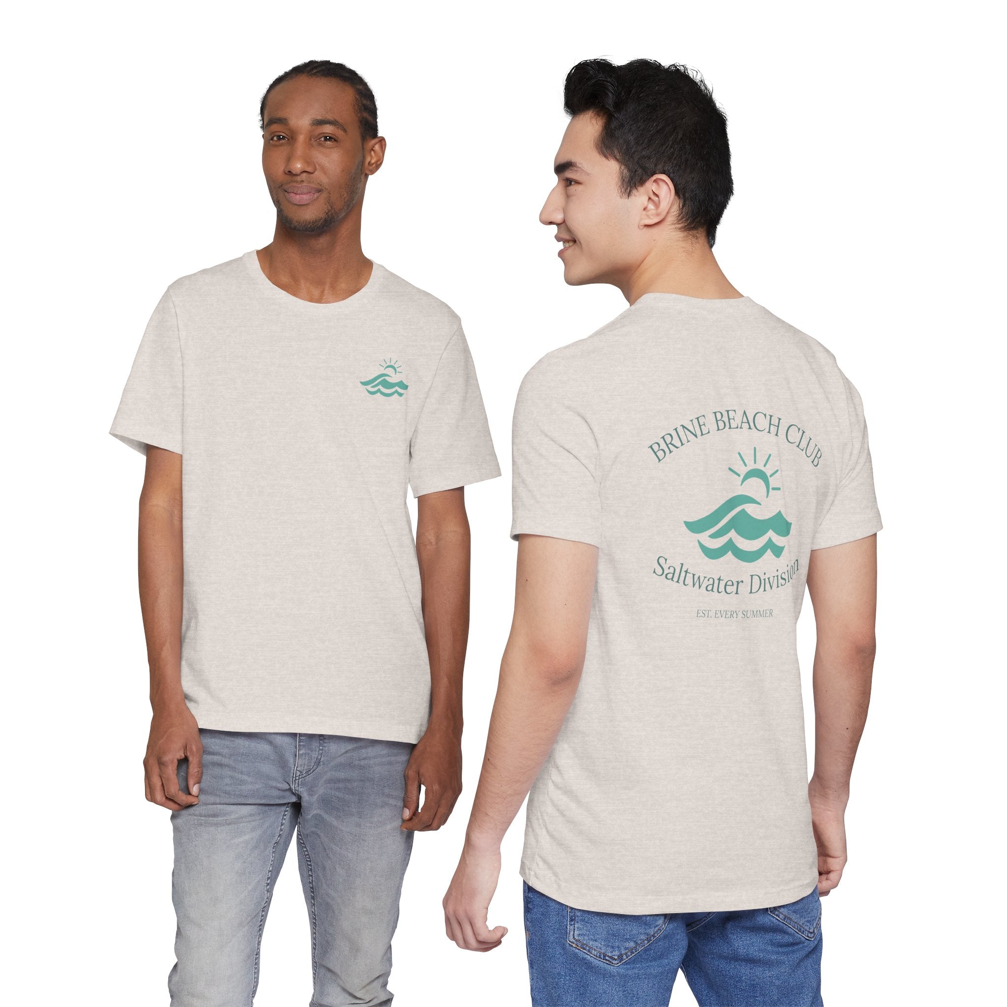 Brine Beach Club — Saltwater Division Waves Graphic T-Shirt