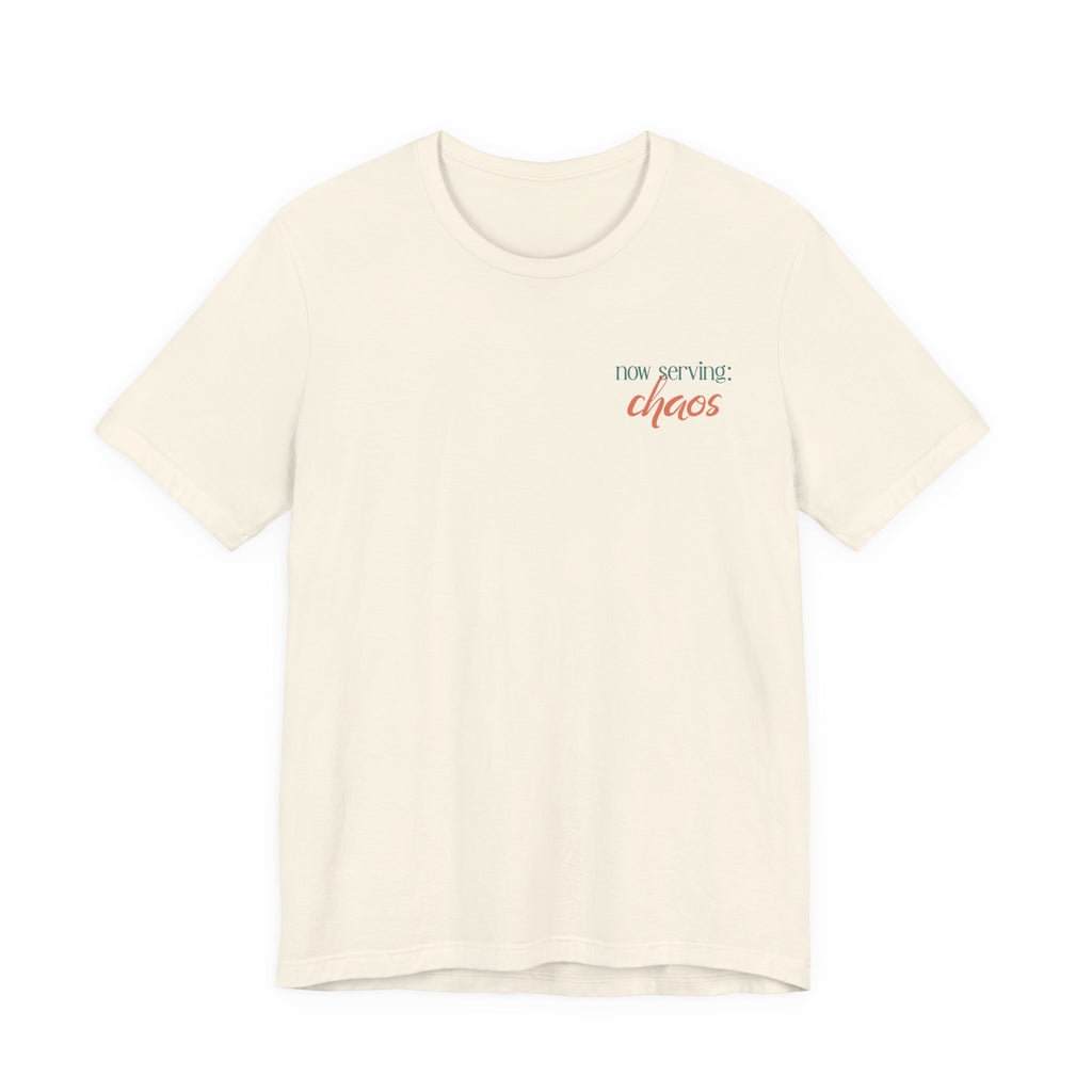 Brine Beach Club Snack Committee Tee — "Now Serving: Chaos" Retro Cooler Shirt