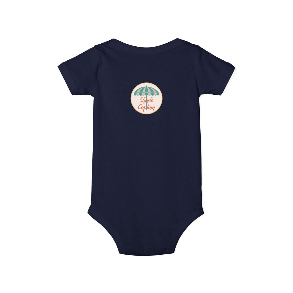 Infant Bodysuit — "Captain On Duty" Brine Beach Club