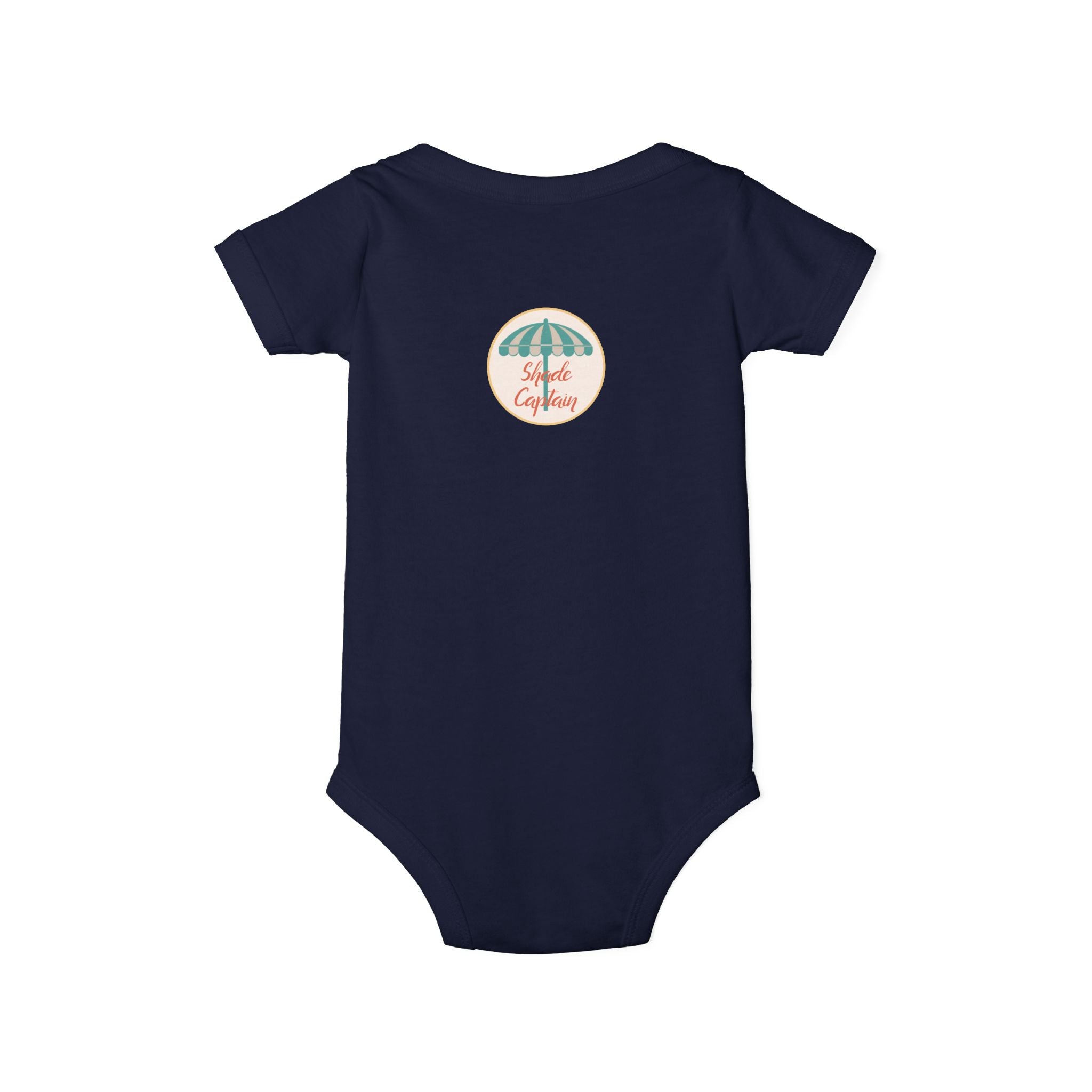 Infant Bodysuit — "Captain On Duty" Brine Beach Club
