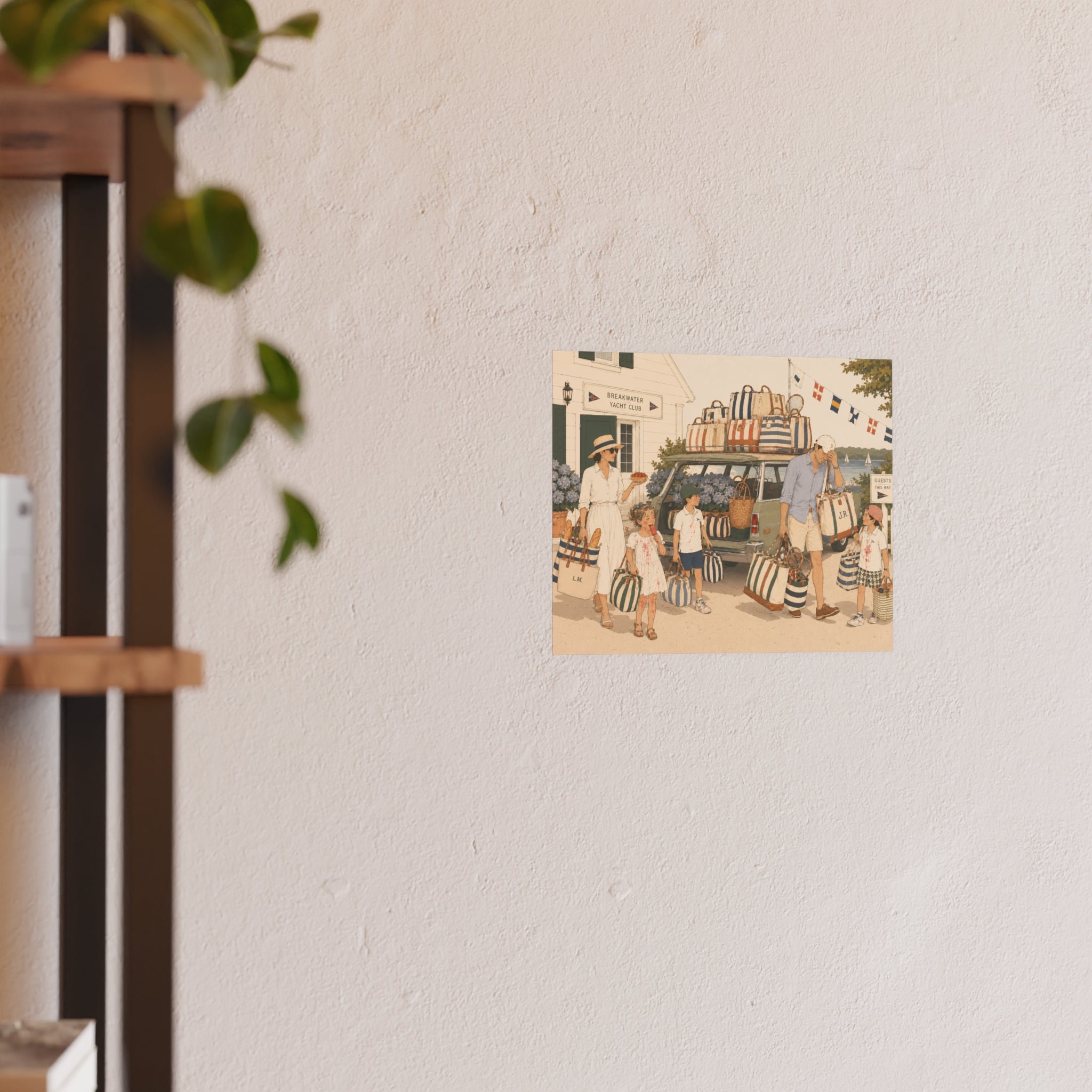Summer Arrivals Art Print — Satin & Archival Matte Poster
