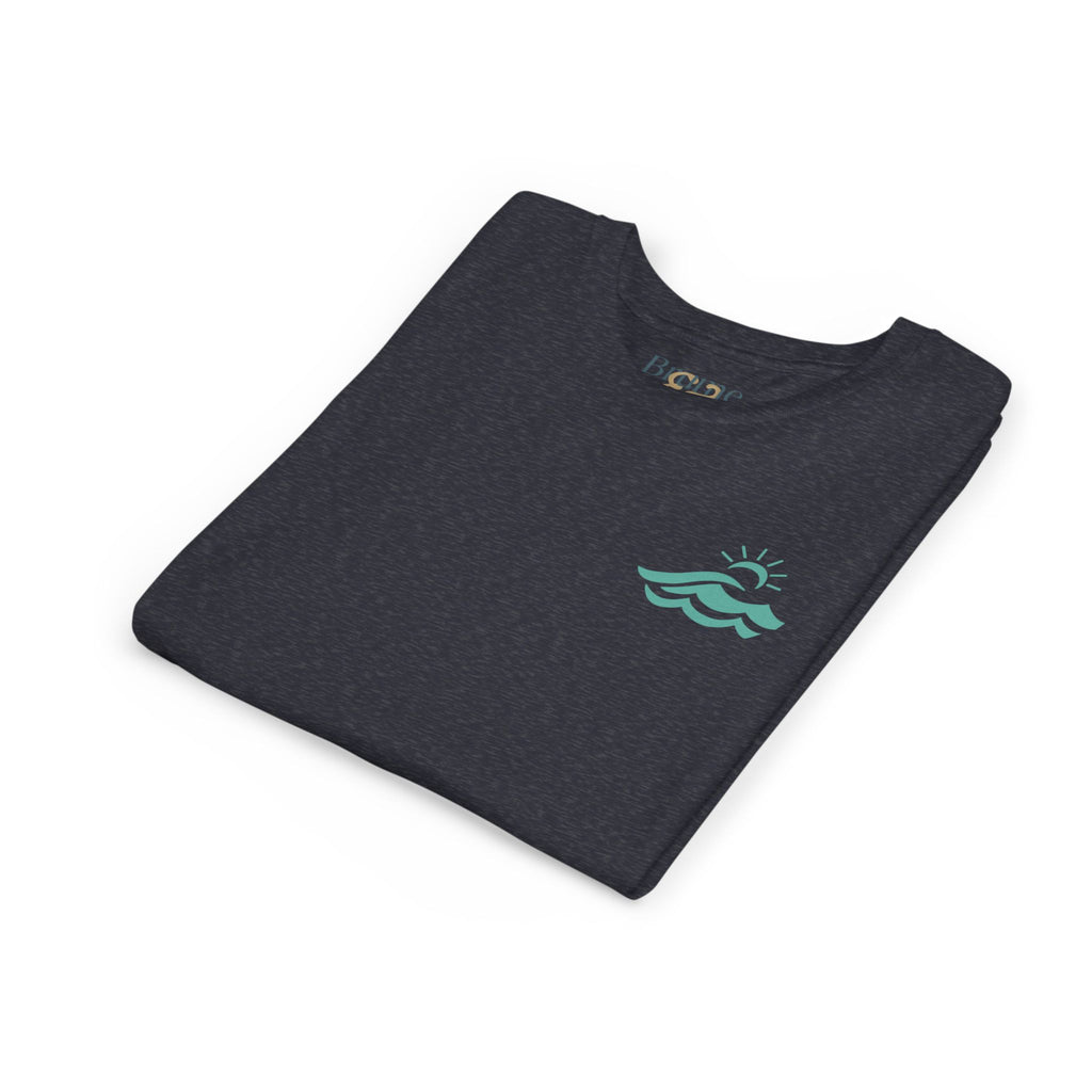Brine Beach Club Youth Tee - Saltwater Division Waves Design