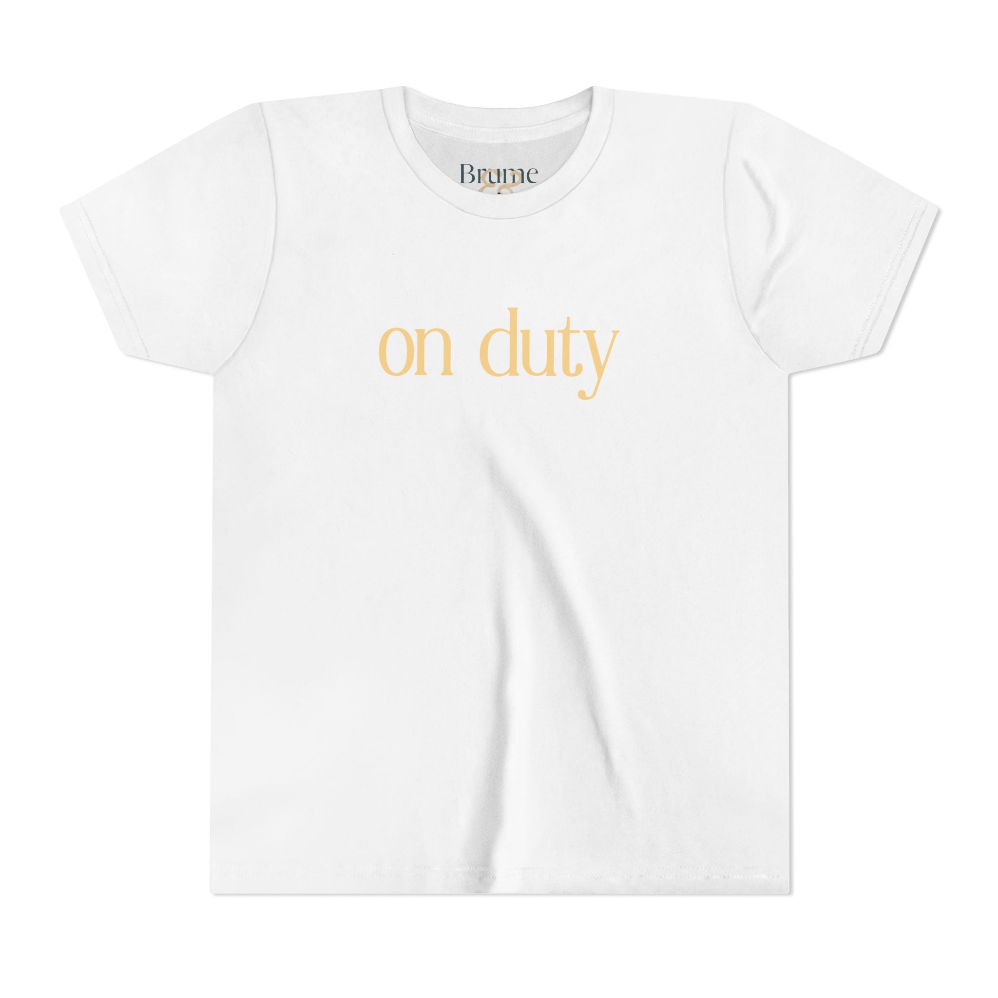 Brine Beach Club Junior Beach Patrol Youth Tee — 'On Duty'