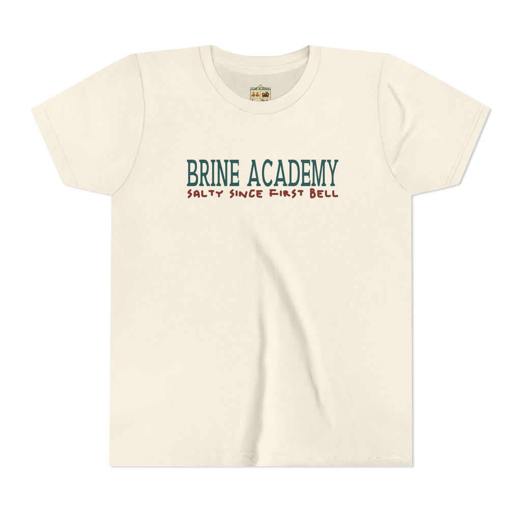 Brine Academy Youth Tee — Snack Sciences Crab Shirt