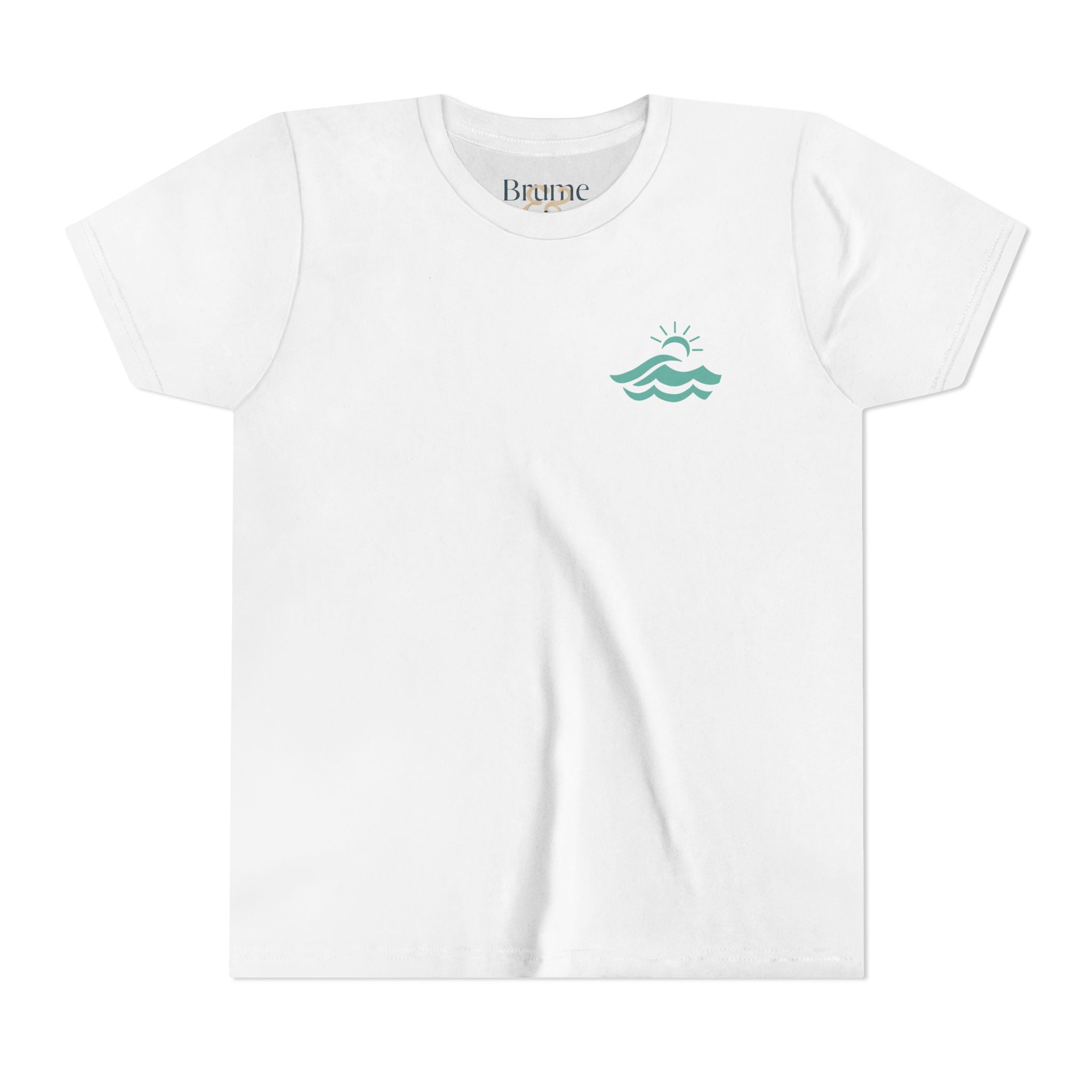 Brine Beach Club Youth Tee - Saltwater Division Waves Design