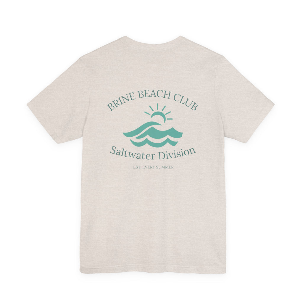 Brine Beach Club — Saltwater Division Waves Graphic T-Shirt