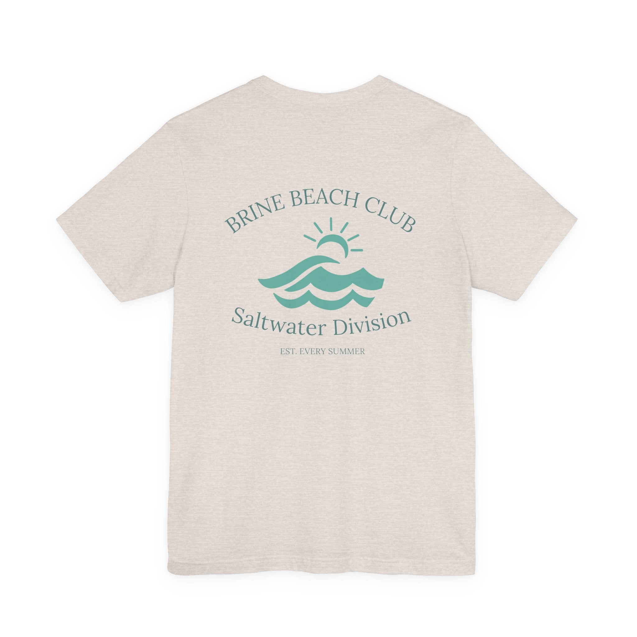 Brine Beach Club — Saltwater Division Waves Graphic T-Shirt