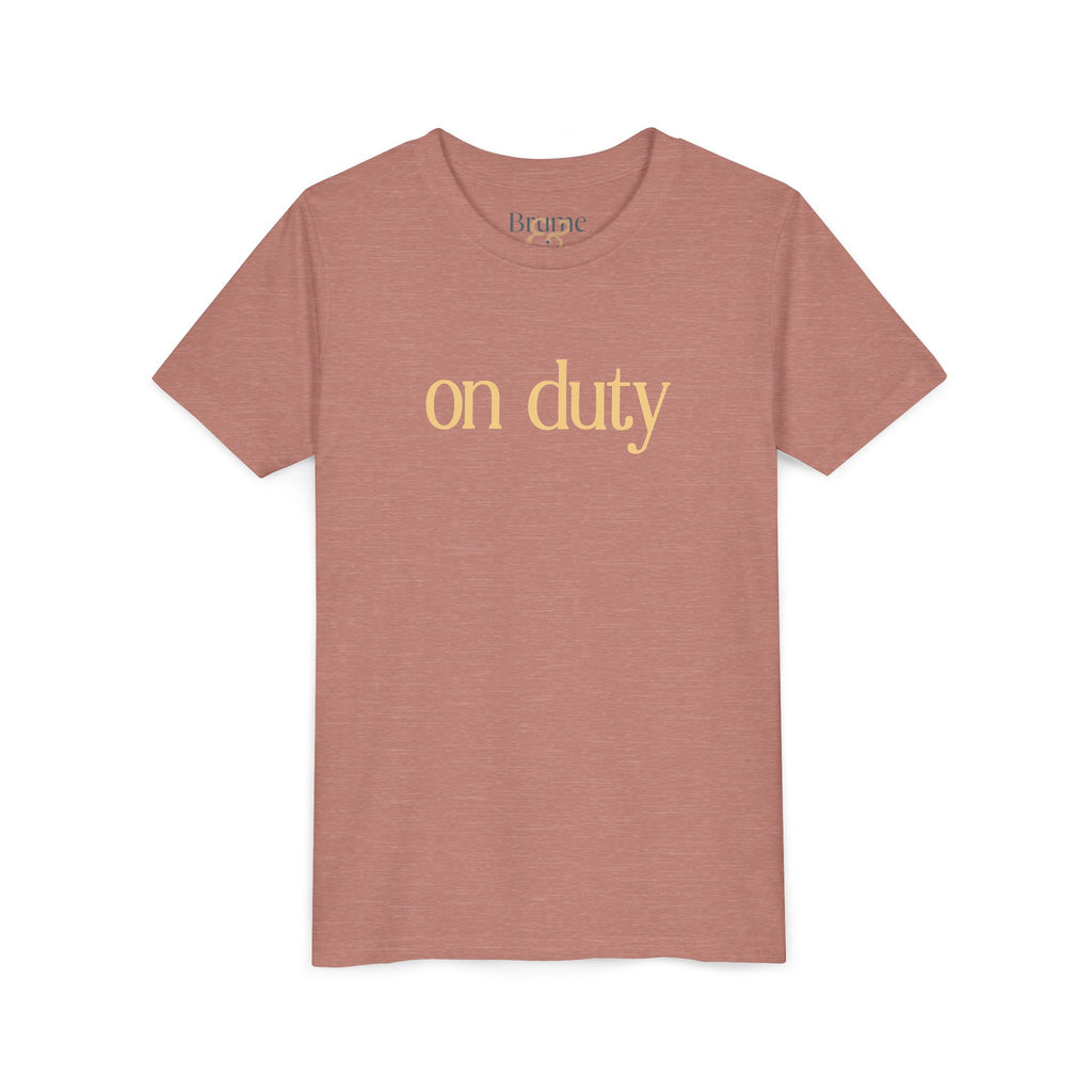 Brine Beach Club Junior Beach Patrol Youth Tee — 'On Duty'