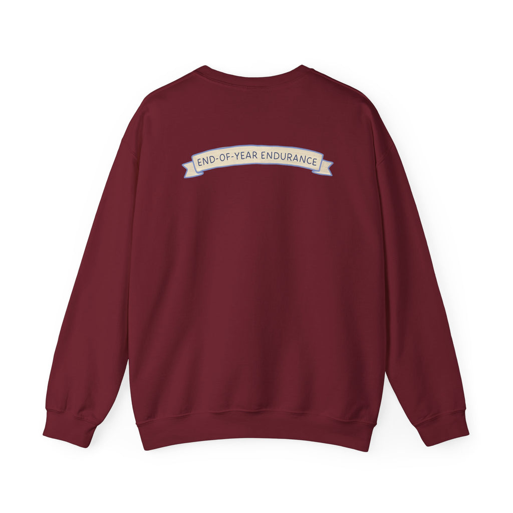 Champion of Showing Up Mom Merit Badge Sweatshirt