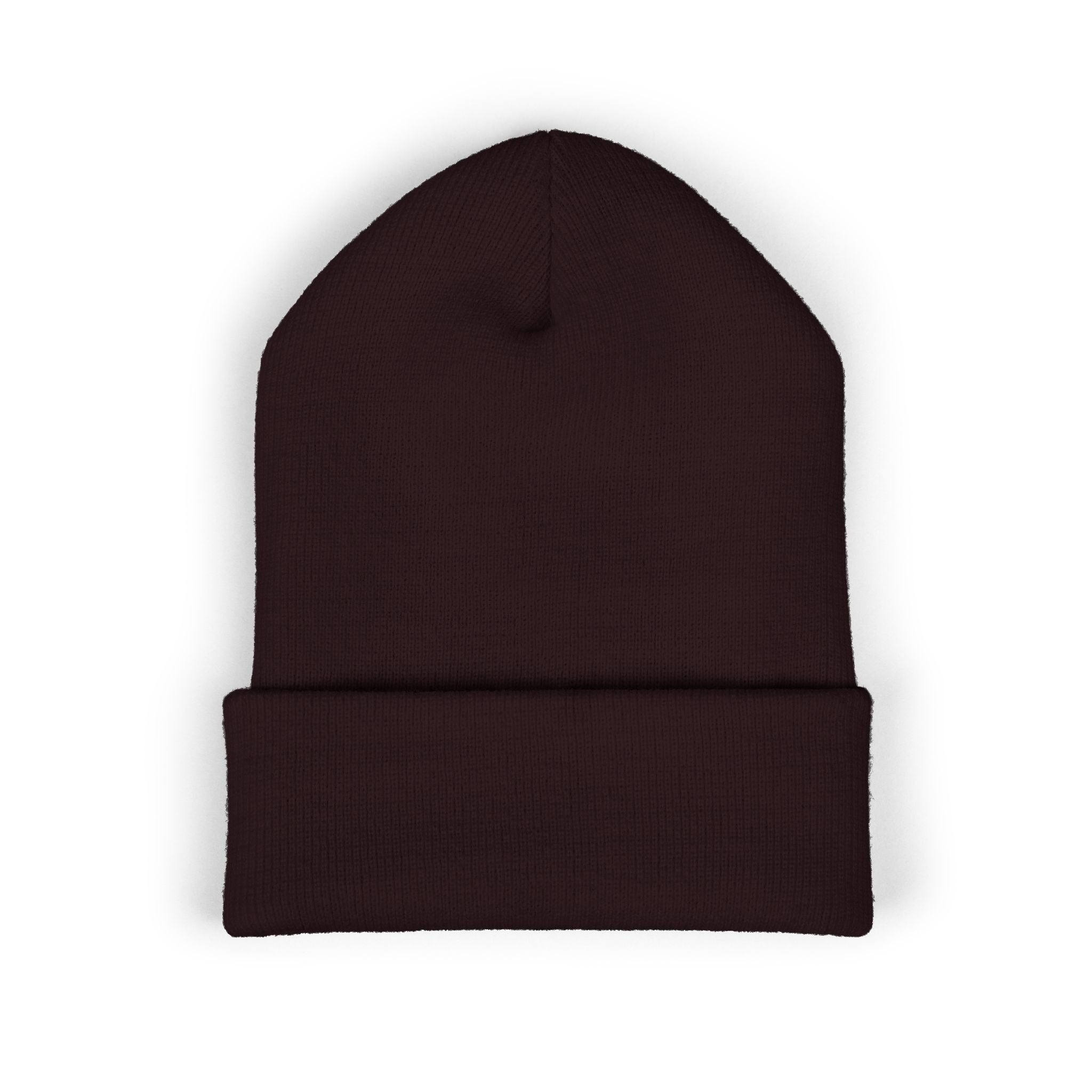 Embroidered 'Love, But Make It Chaos' Cuffed Beanie