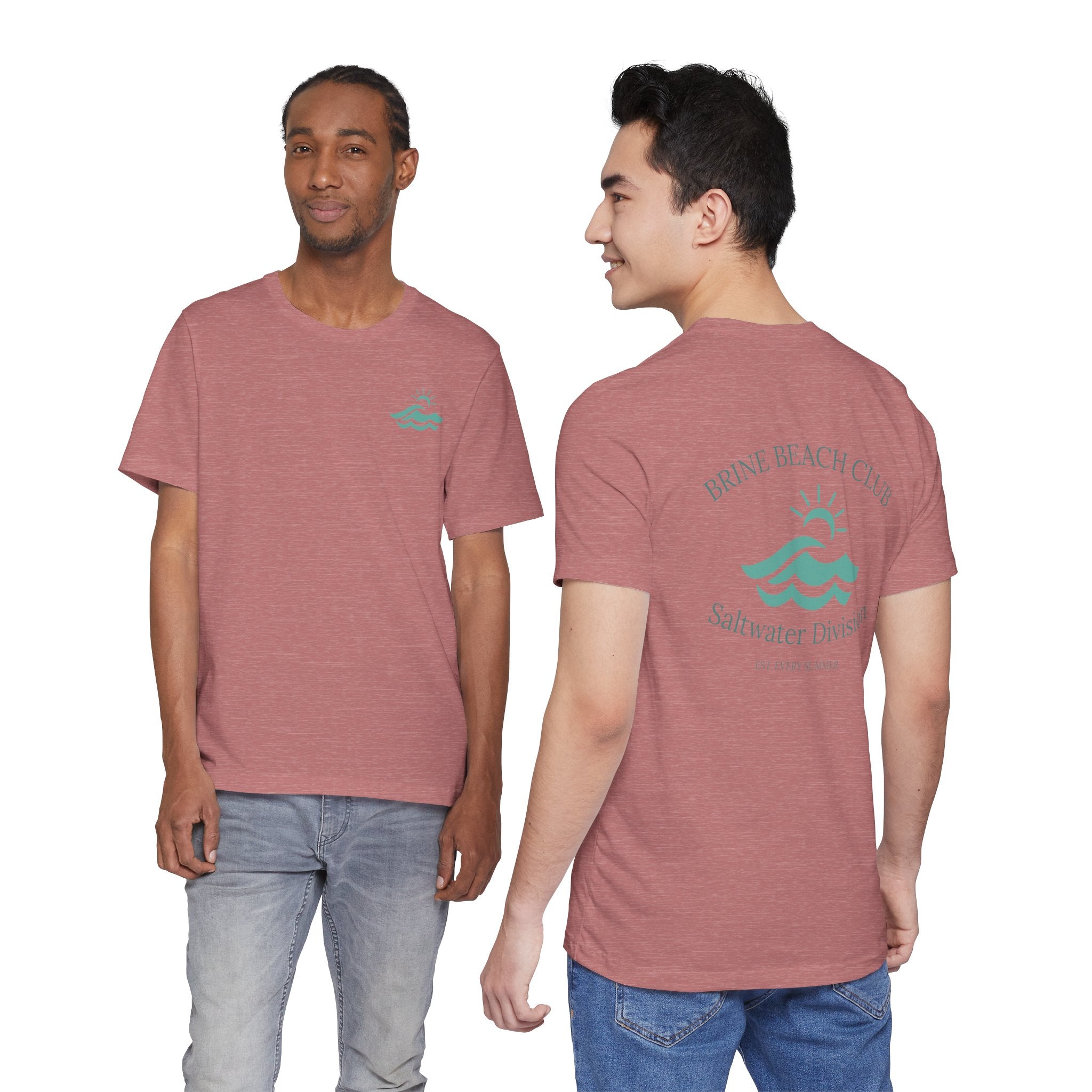 Brine Beach Club — Saltwater Division Waves Graphic T-Shirt