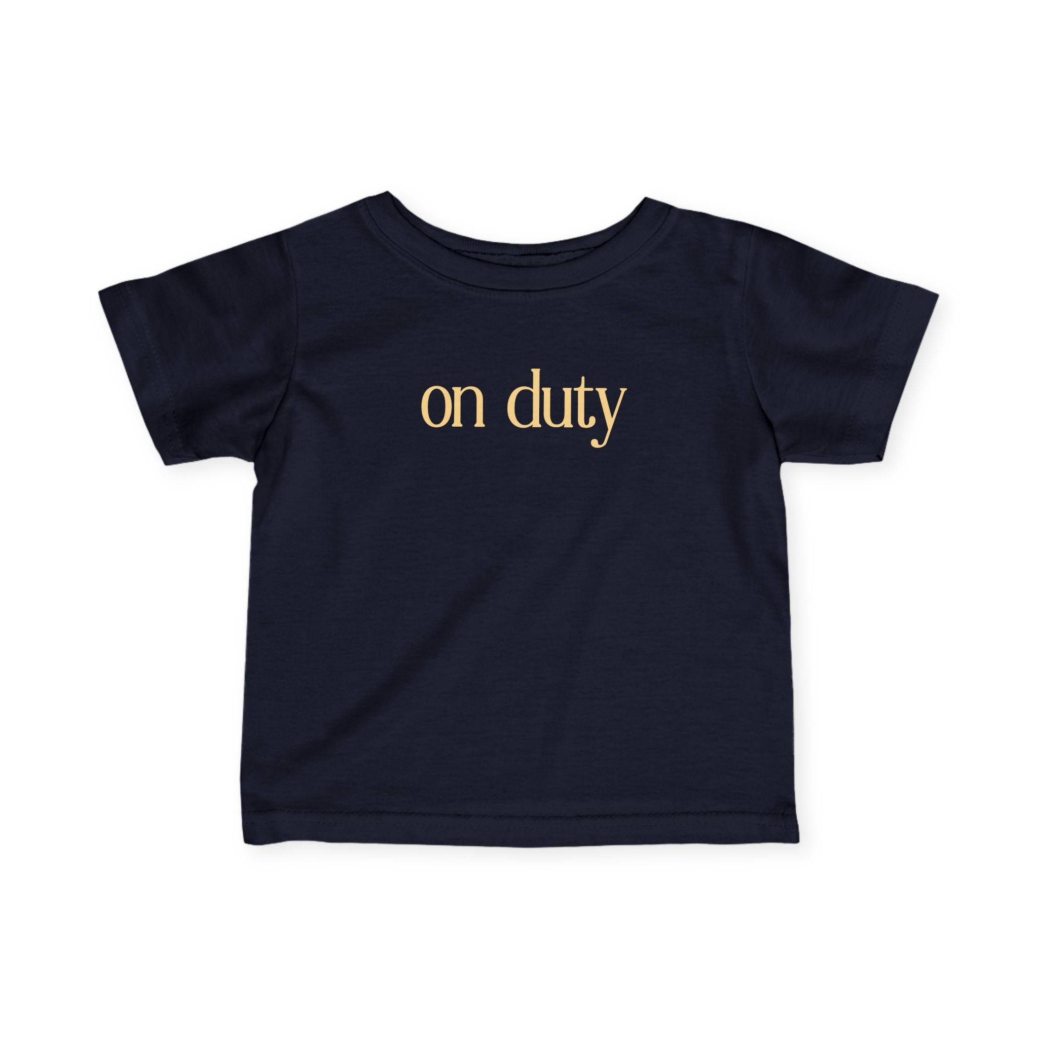 Infant Tee — "Sand Taster On Duty" Brine Beach Club