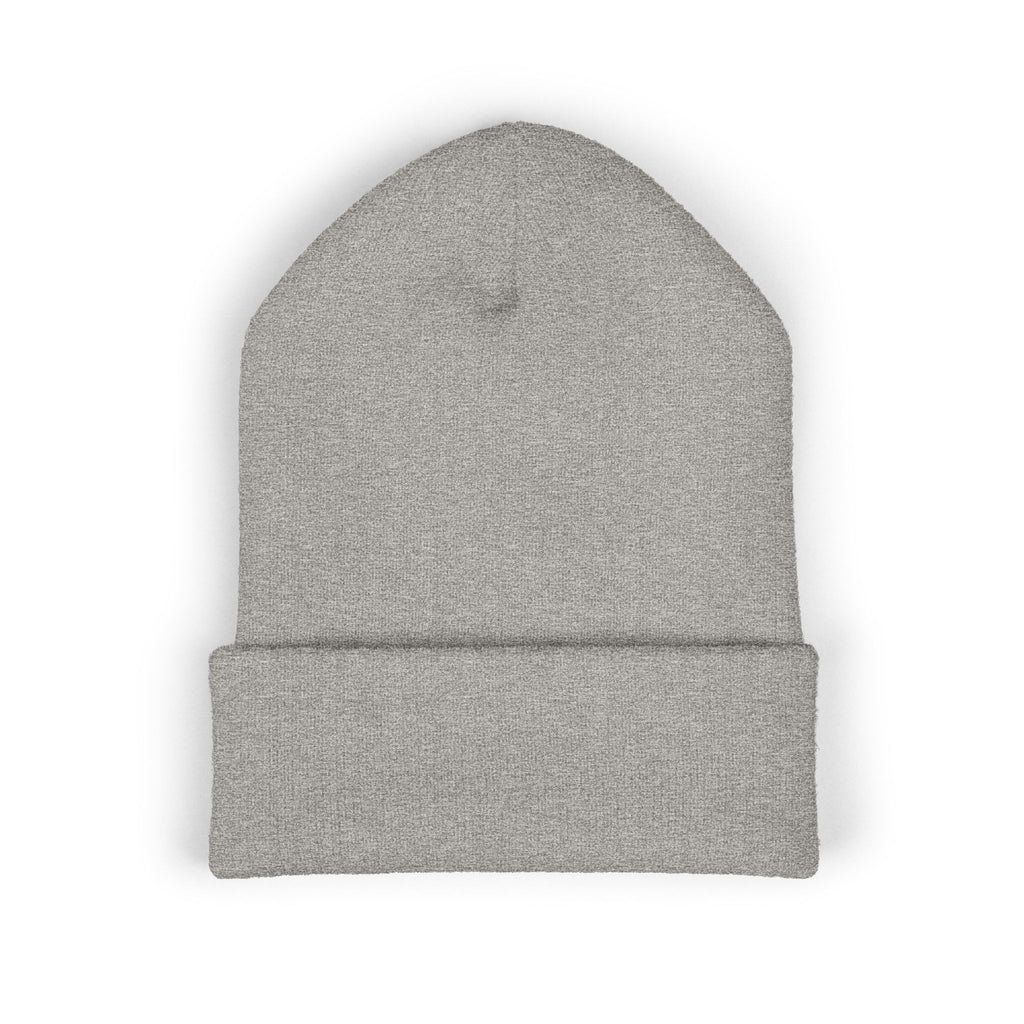 Embroidered 'Love, But Make It Chaos' Cuffed Beanie