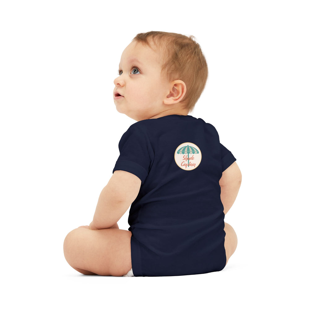 Infant Bodysuit — "Captain On Duty" Brine Beach Club