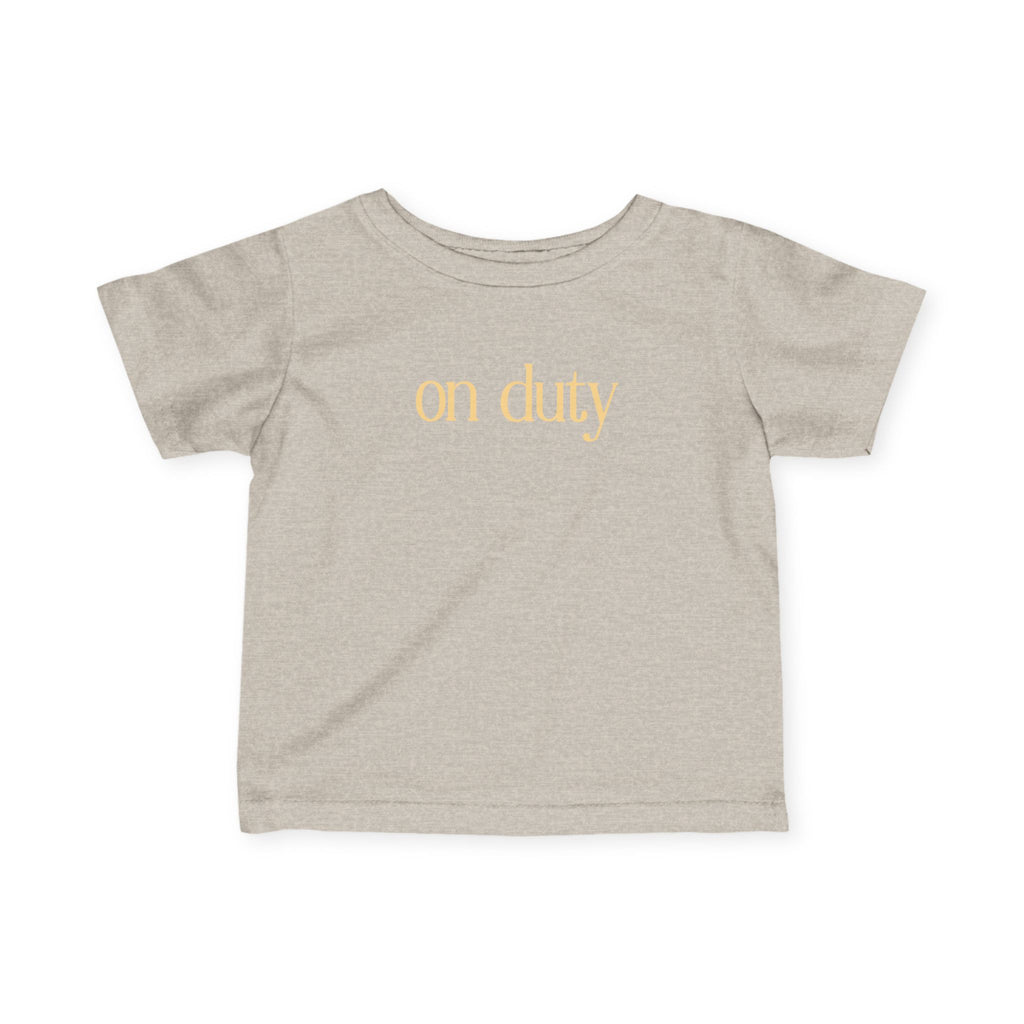 Infant Tee — "Sand Taster On Duty" Brine Beach Club