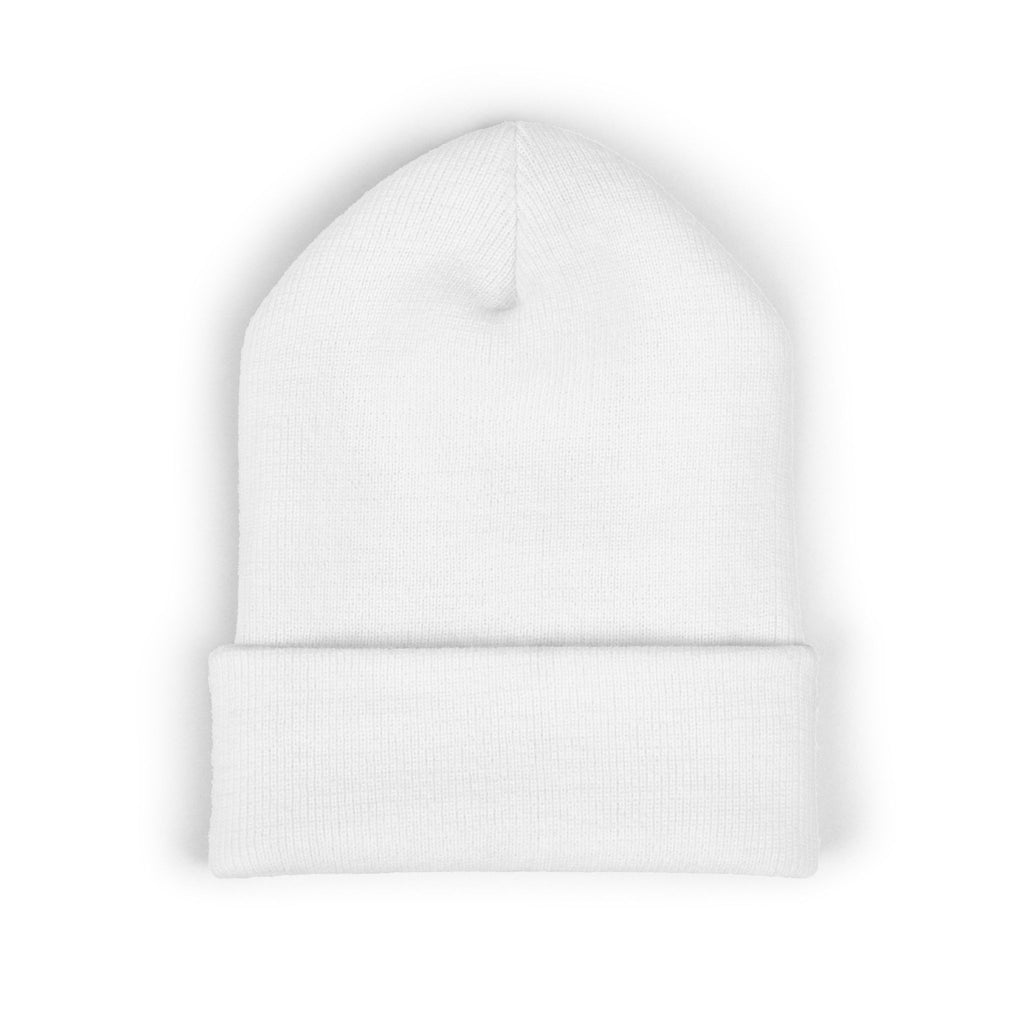 Embroidered 'Love, But Make It Chaos' Cuffed Beanie