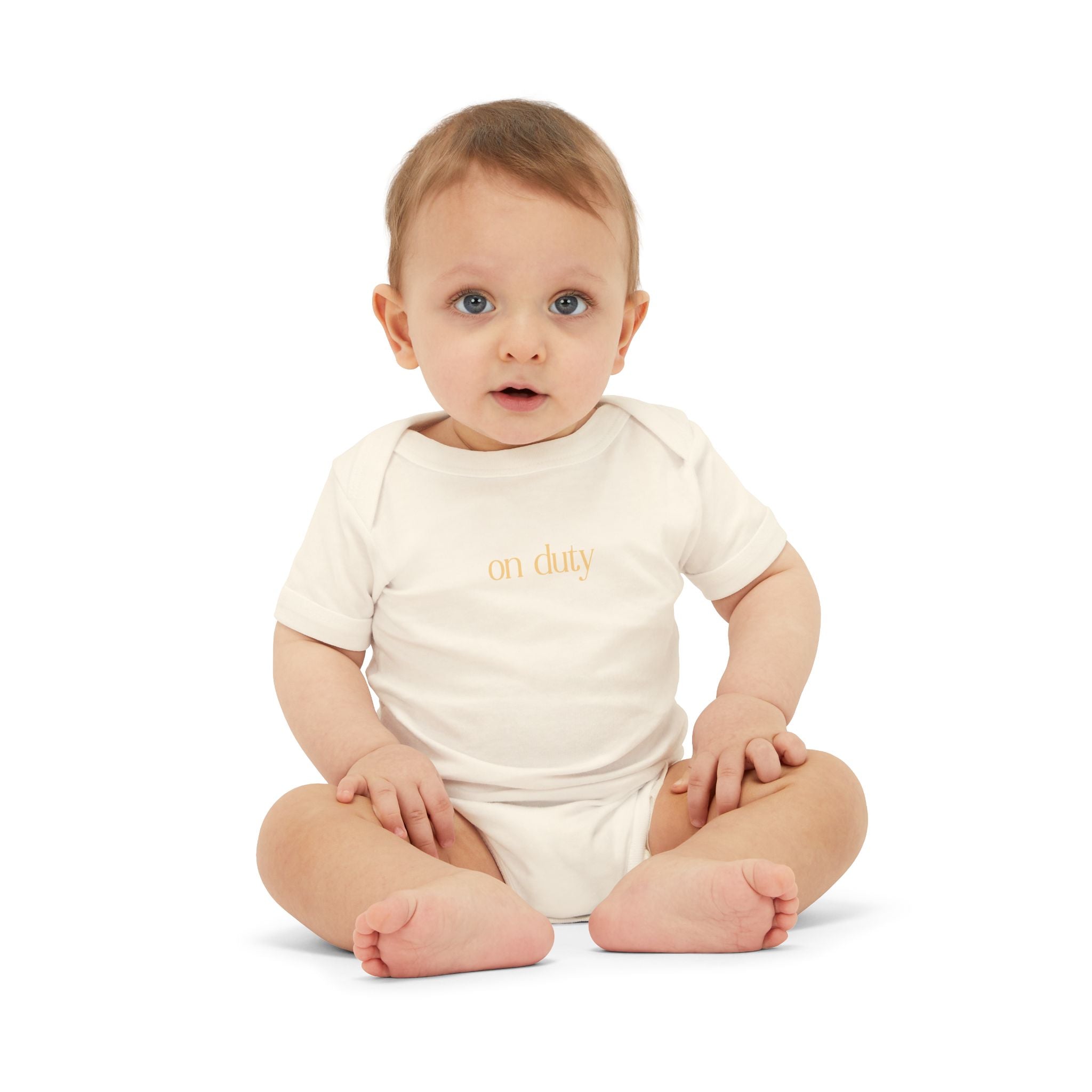 Infant Bodysuit — "Captain On Duty" Brine Beach Club