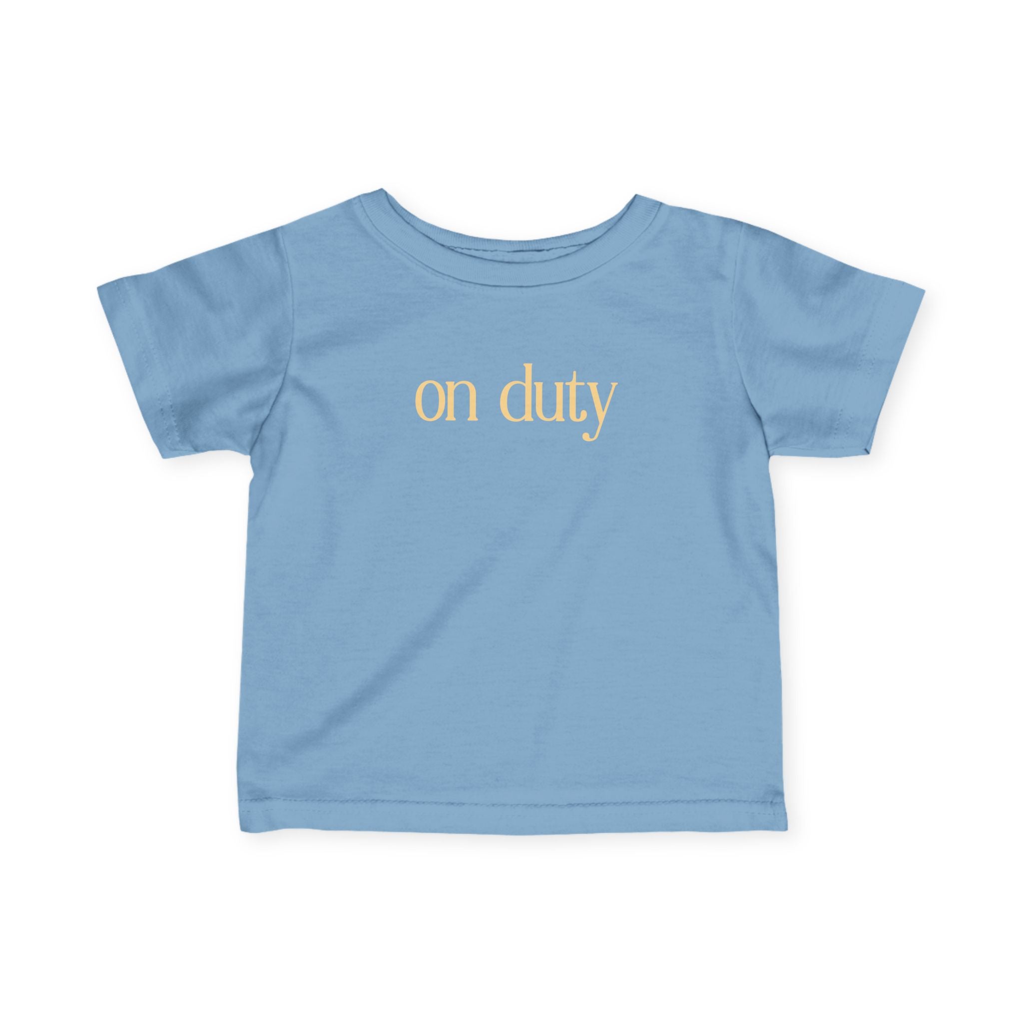 Infant Tee — "Sand Taster On Duty" Brine Beach Club