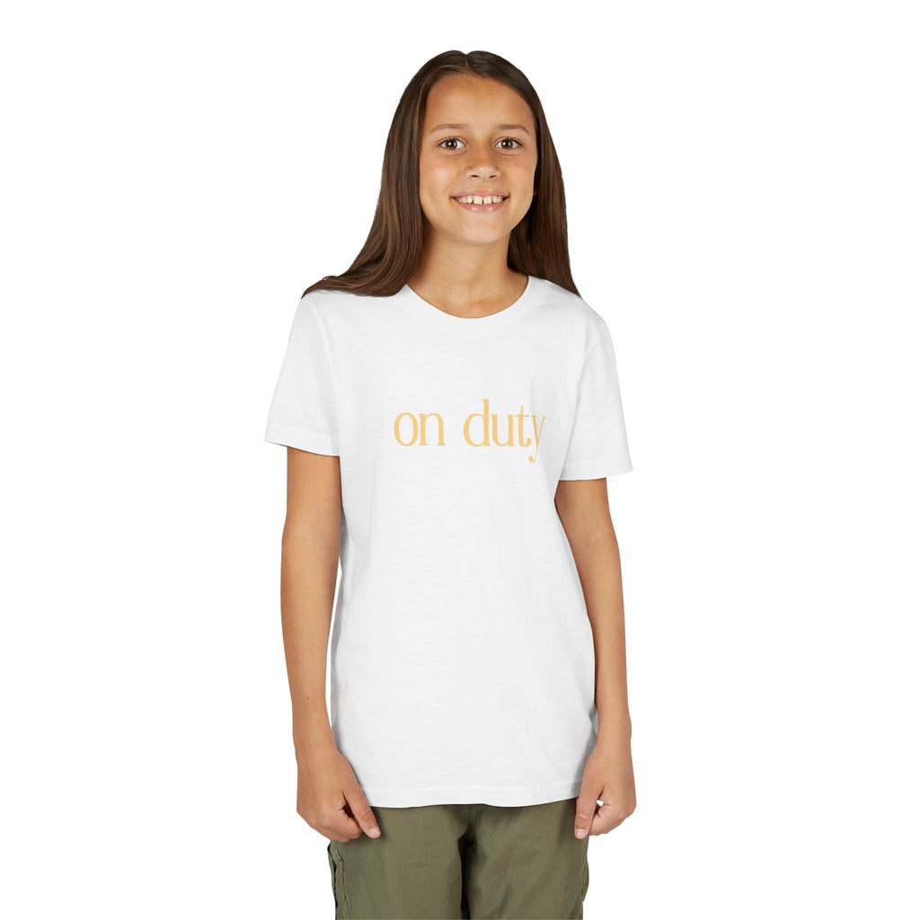Brine Beach Club Junior Beach Patrol Youth Tee — 'On Duty'