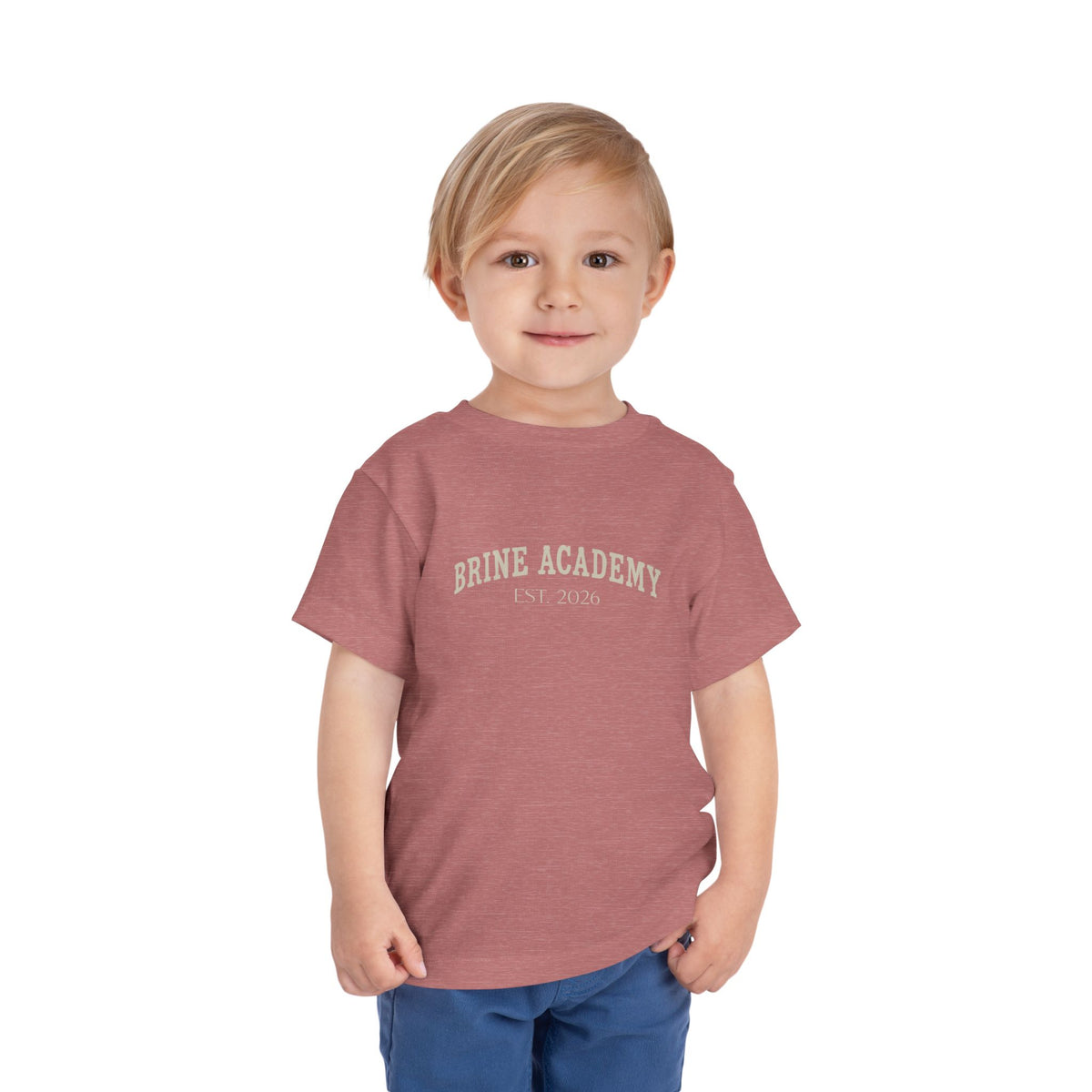 Toddler Tee — 'Brine Academy Est. 2026' Vintage School Kids Shirt