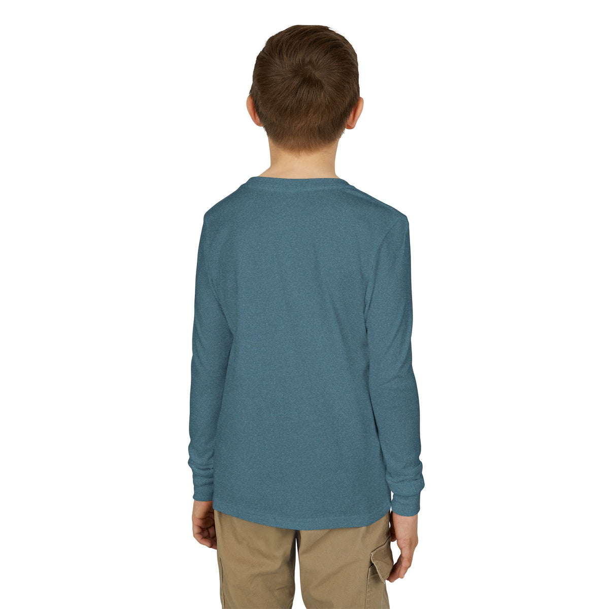 Brine Academy Youth Long Sleeve Tee — Retro Campus Logo Shirt