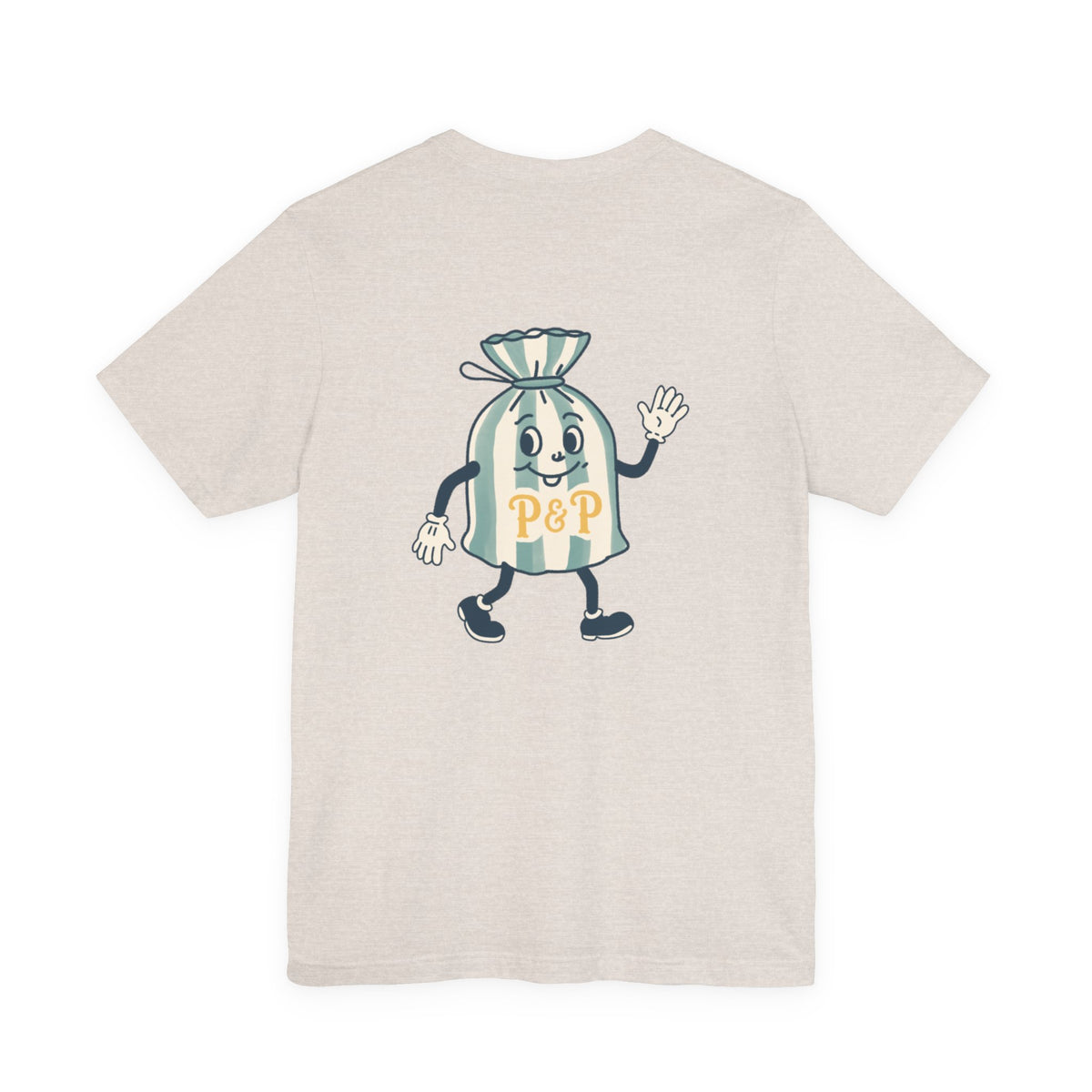 Port & Penny Retro Candy Bag Graphic Tee — Cute Vintage Snack Shirt