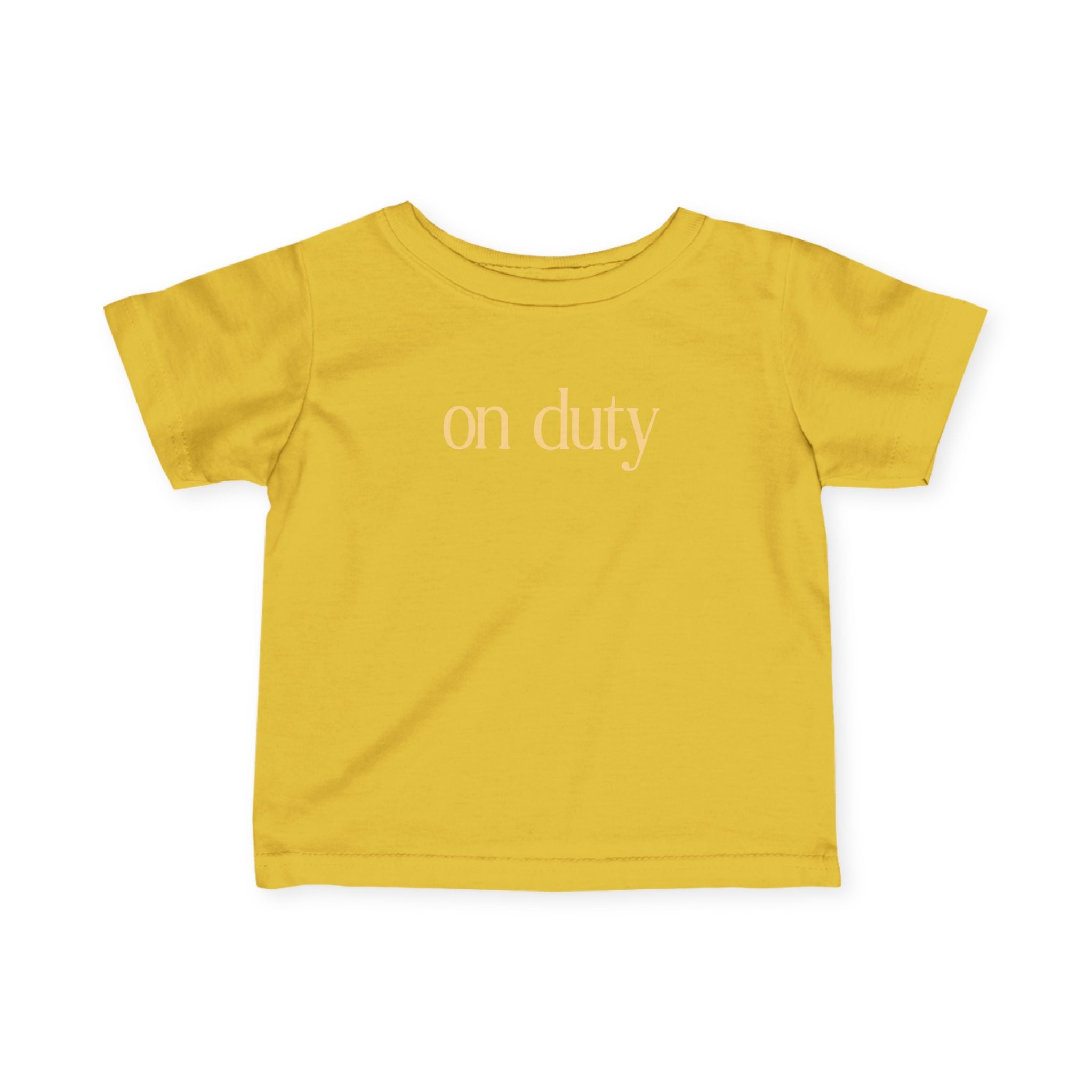 Infant Tee — "Sand Taster On Duty" Brine Beach Club