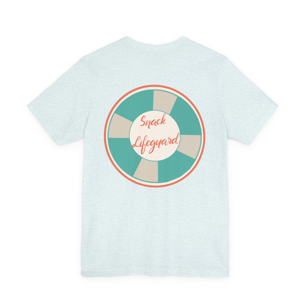 Snack Lifeguard Retro Lifesaver Graphic T-Shirt