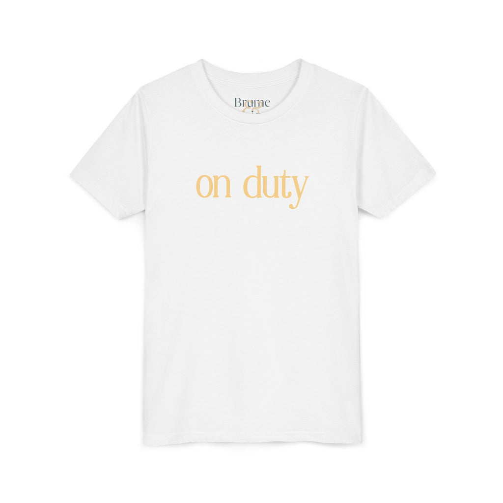 Brine Beach Club Junior Beach Patrol Youth Tee — 'On Duty'