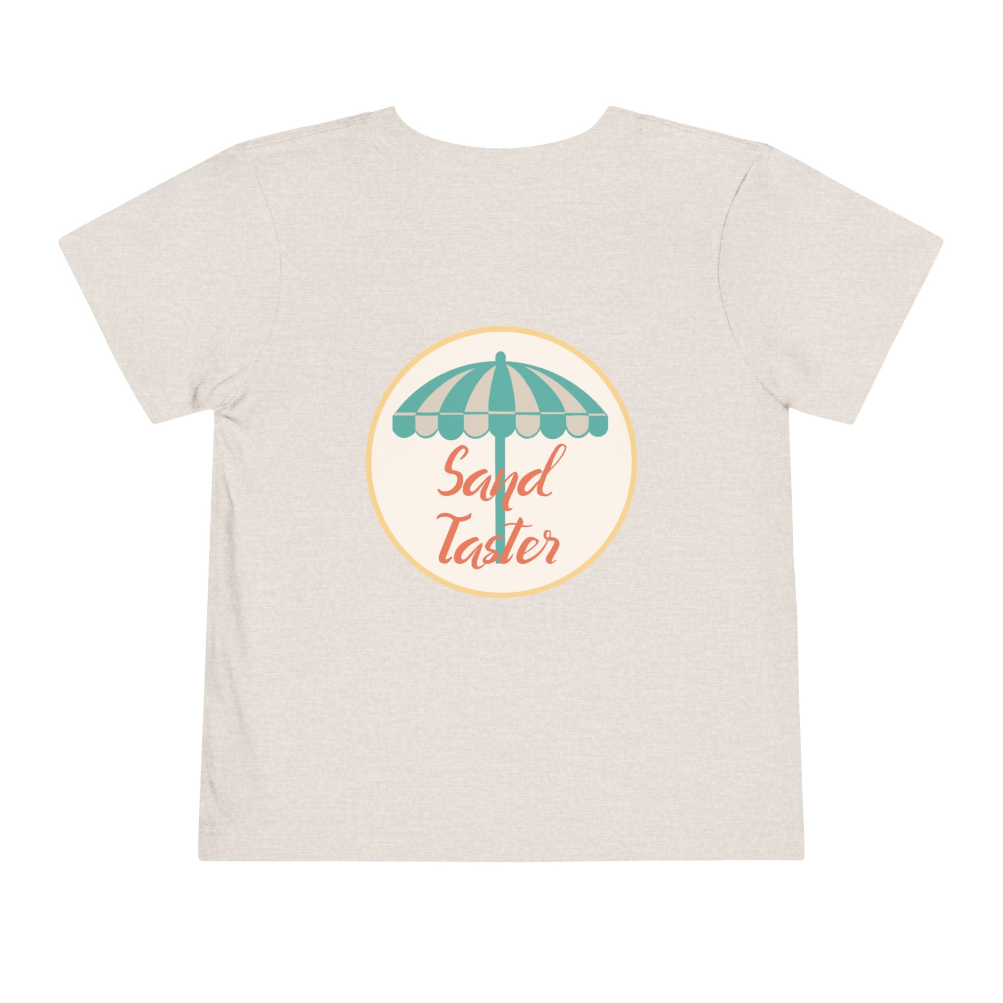 Brine Beach Club "Sand Taster On Duty" Toddler Short Sleeve Tee