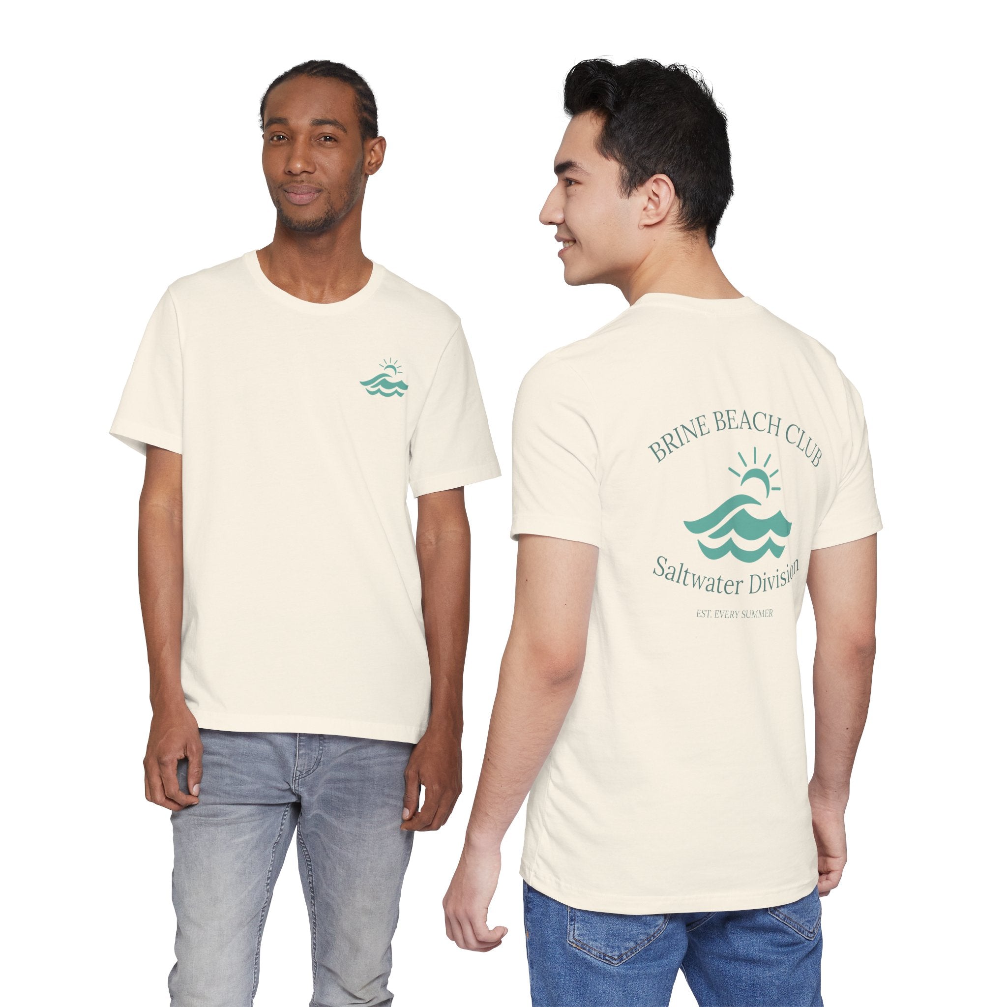 Brine Beach Club — Saltwater Division Waves Graphic T-Shirt