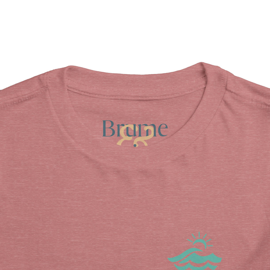 Toddler Tee — Brine Beach Club Saltwater Division Waves Graphic