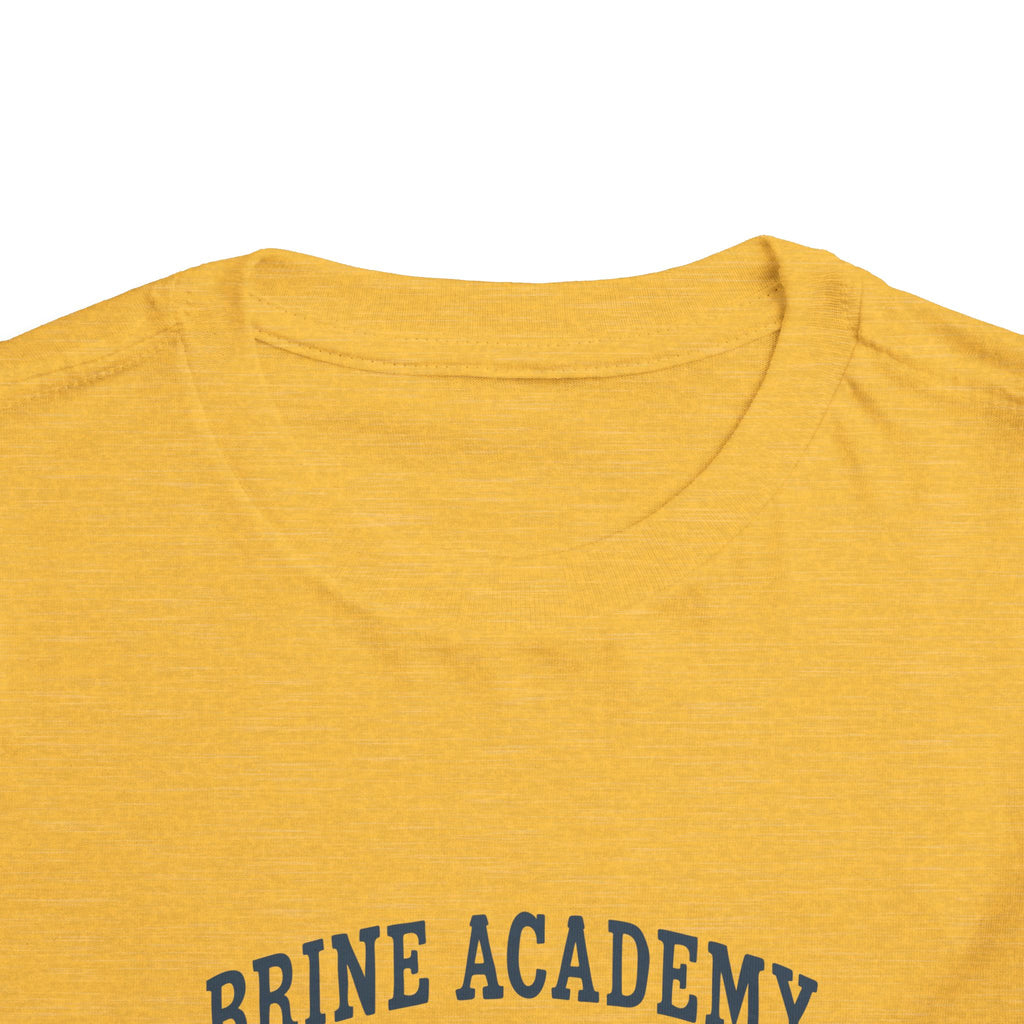 Toddler Tee — 'Brine Academy Est. 2026' Vintage School Kids Shirt