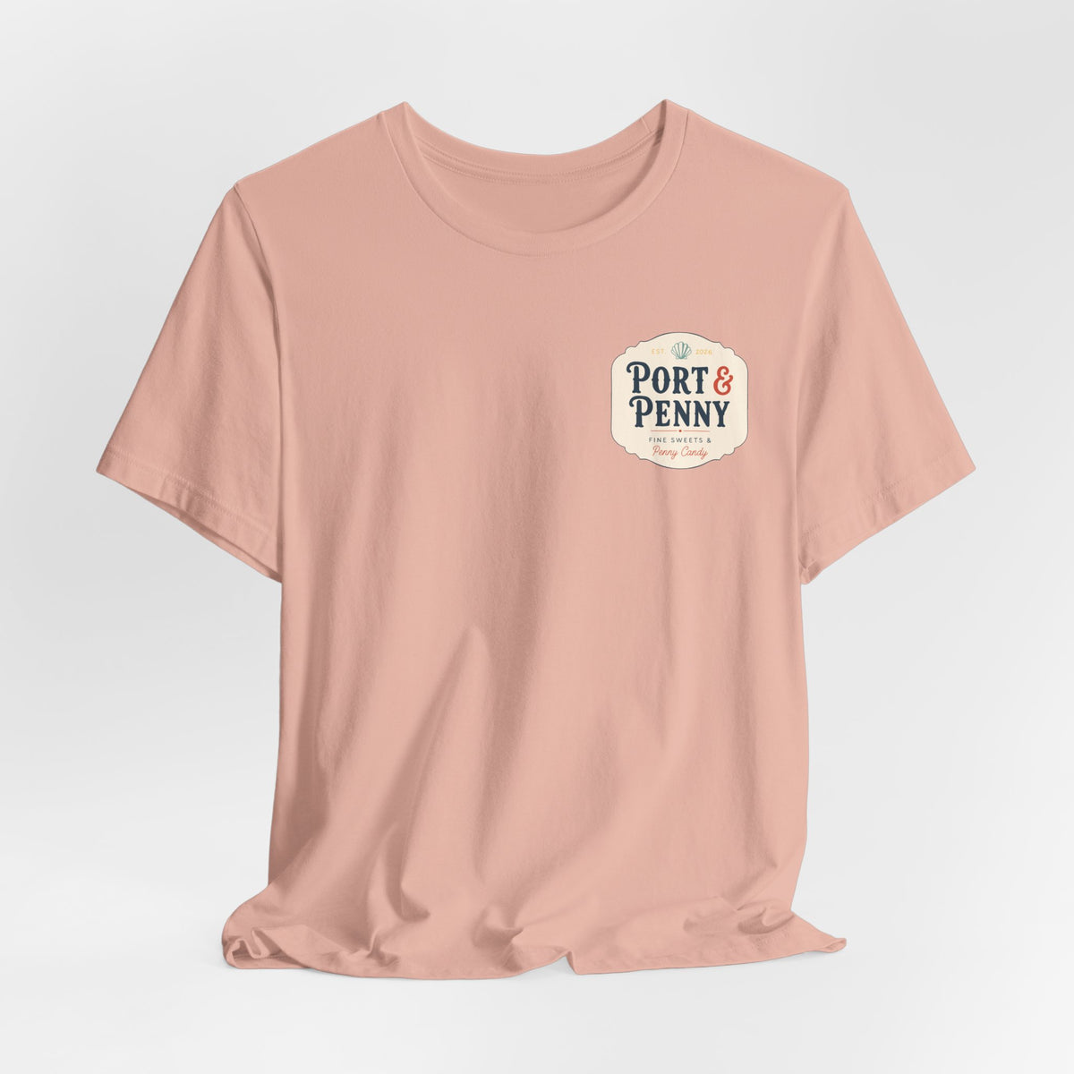 Port & Penny Retro Candy Bag Graphic Tee — Cute Vintage Snack Shirt