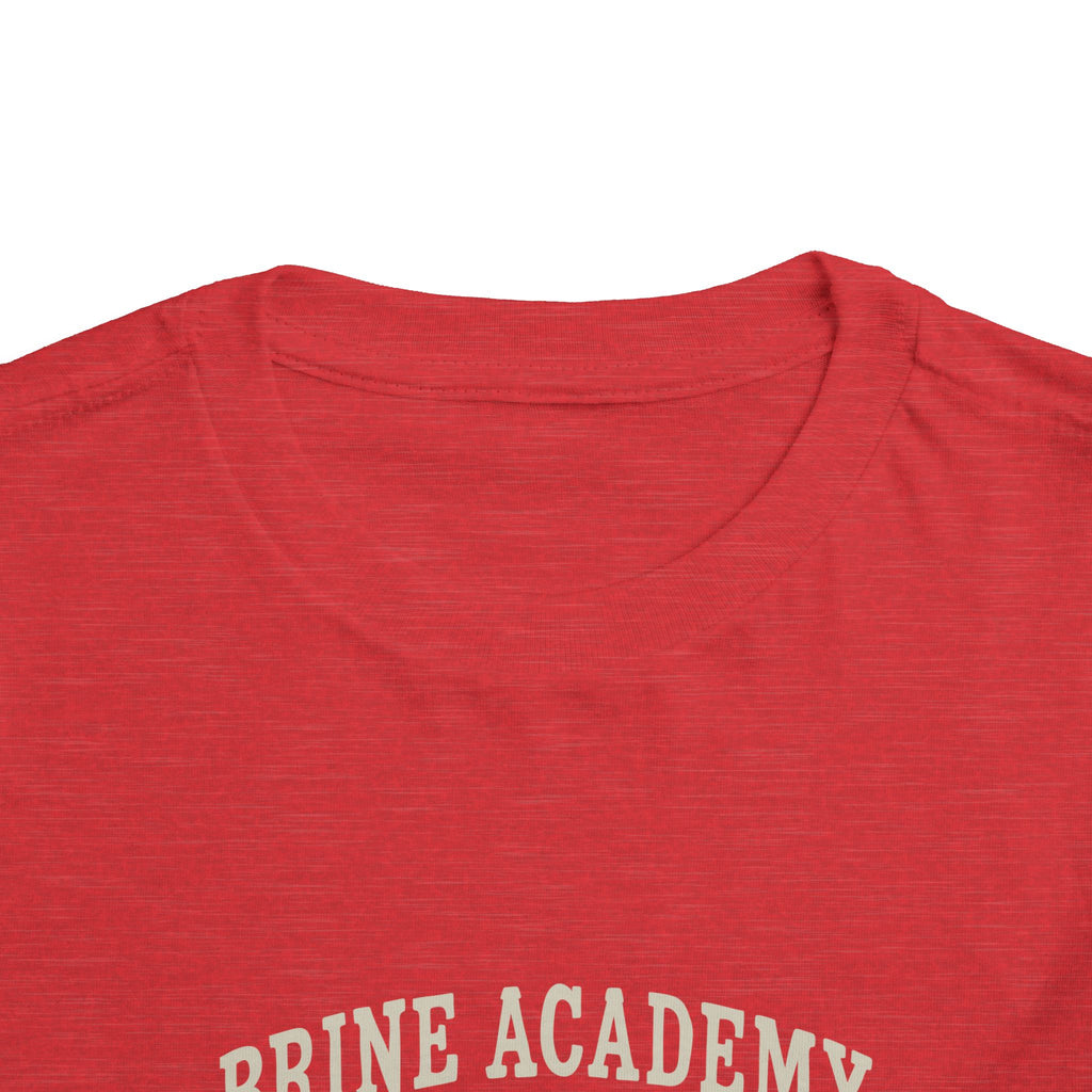 Toddler Tee — 'Brine Academy Est. 2026' Vintage School Kids Shirt