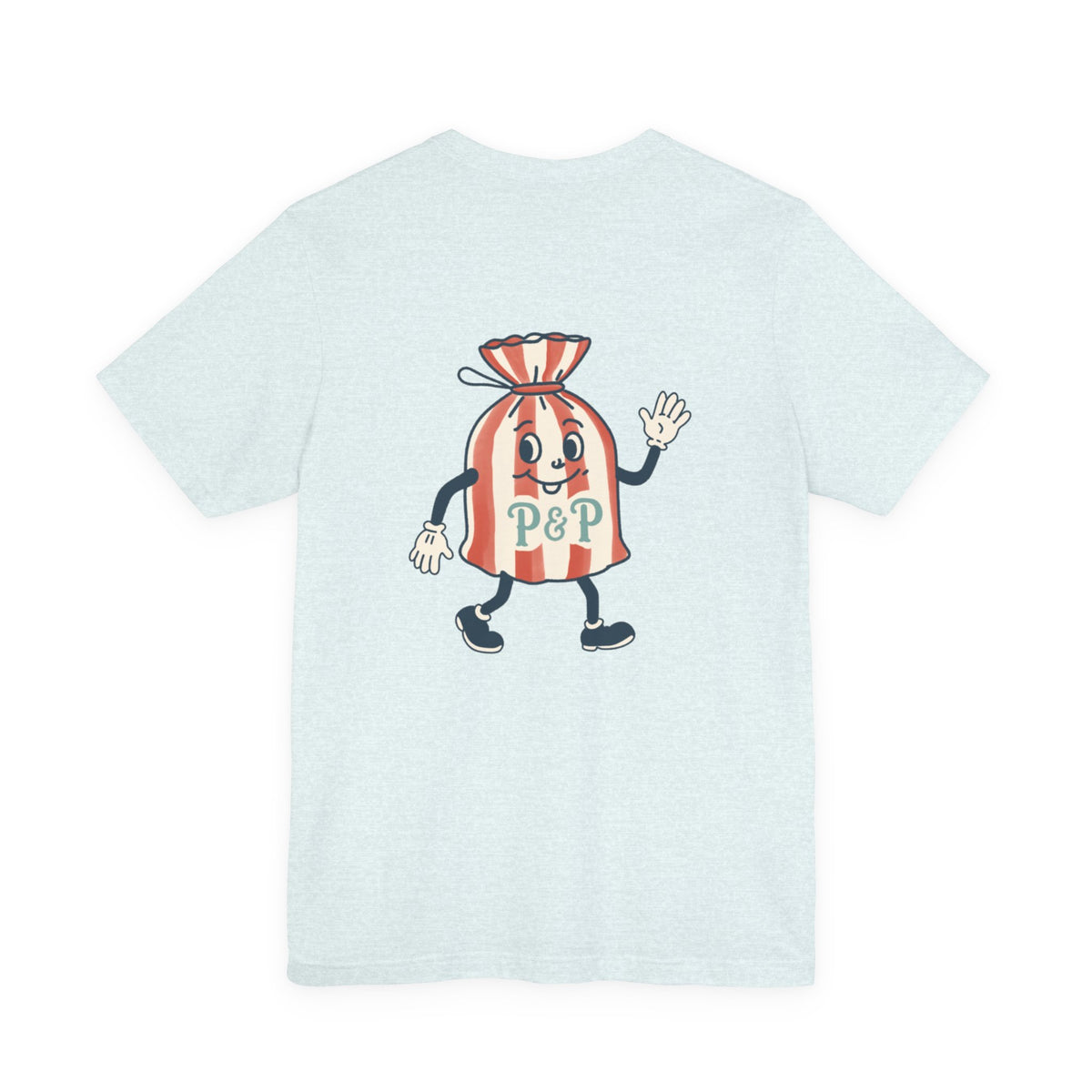 Port & Penny Retro Candy Bag Graphic Tee — Cute Vintage Snack Shirt