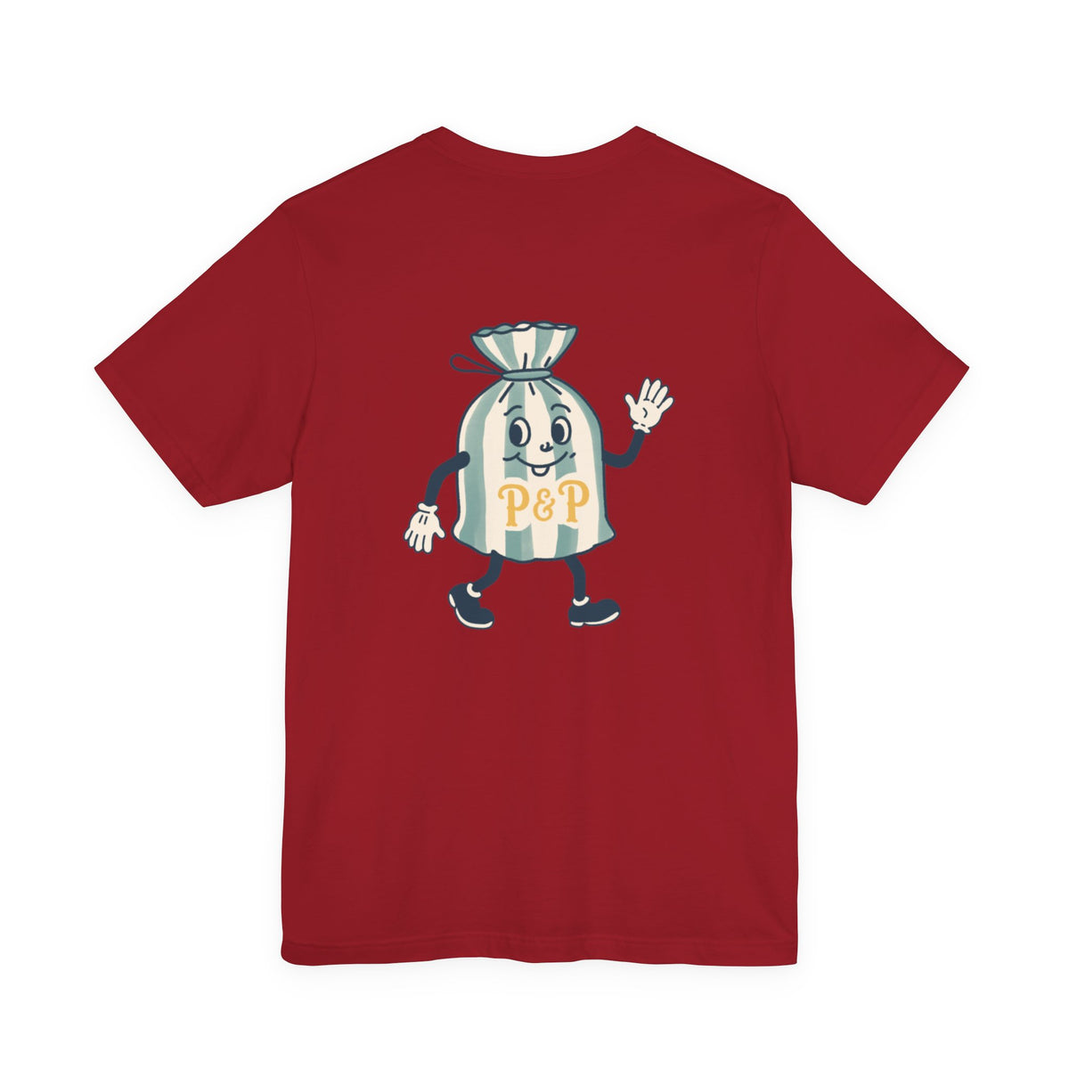 Port & Penny Retro Candy Bag Graphic Tee — Cute Vintage Snack Shirt