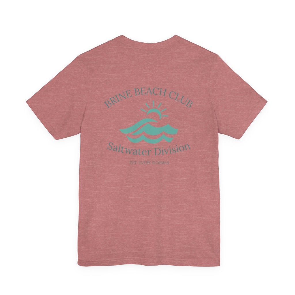 Brine Beach Club — Saltwater Division Waves Graphic T-Shirt