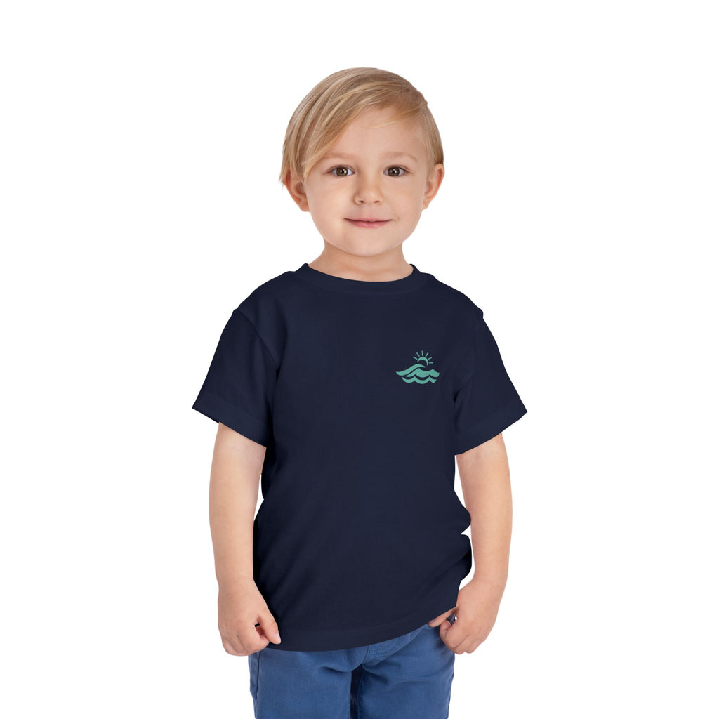 Toddler Tee — Brine Beach Club Saltwater Division Waves Graphic