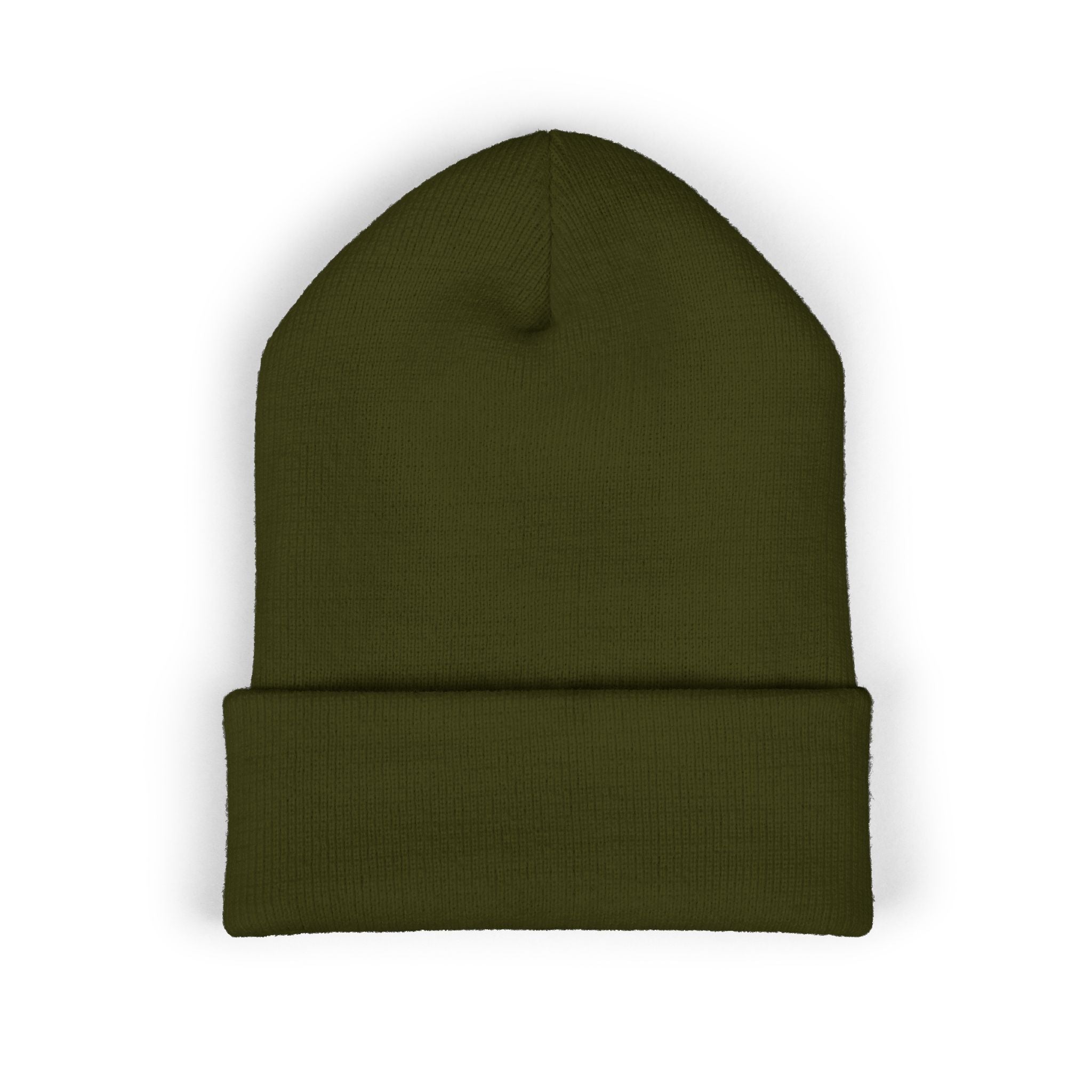 Embroidered 'Love, But Make It Chaos' Cuffed Beanie