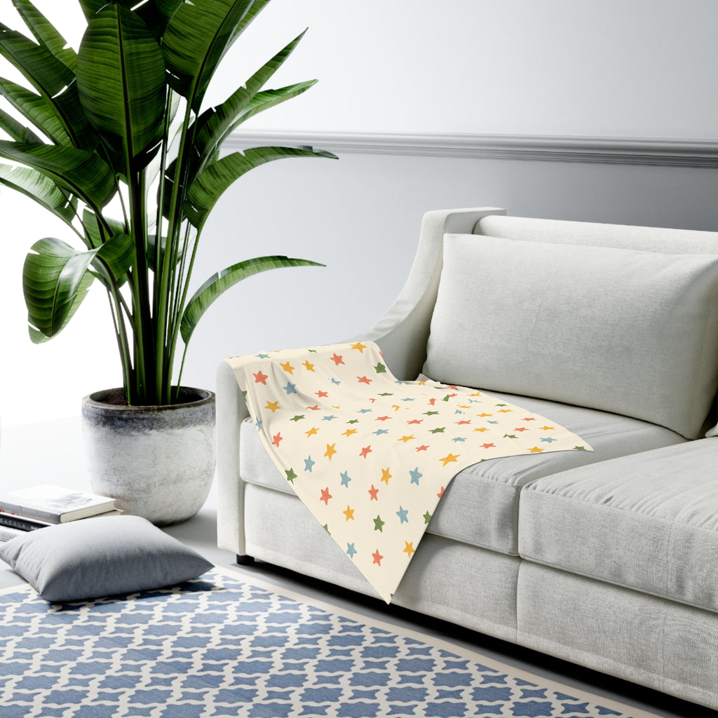 Vintage Playroom Baby Swaddle Blanket — Newborn Gift