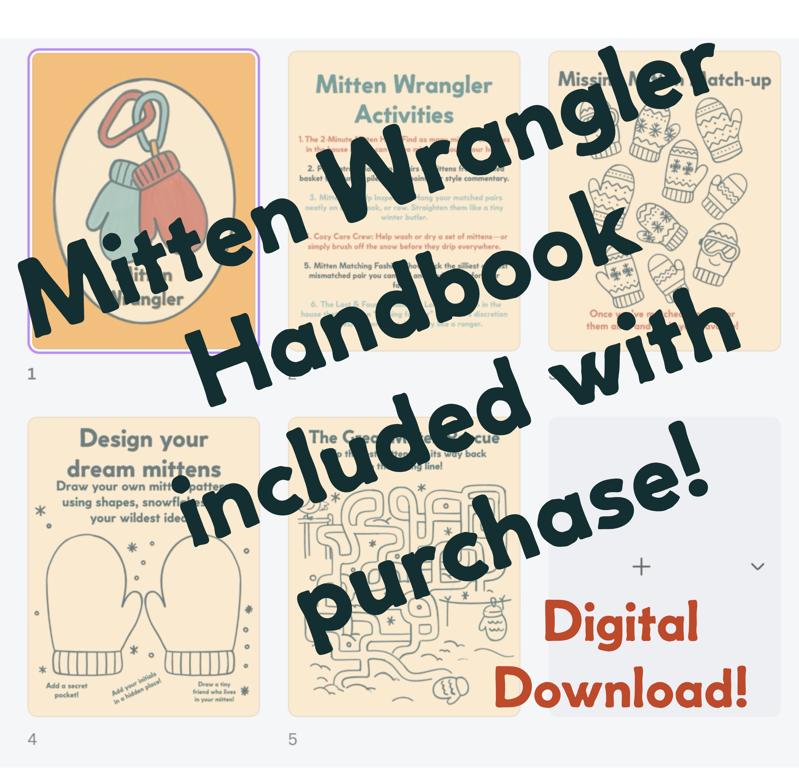 Mt. Brine Polar Explorers Club Youth Crewneck – Mitten Wrangler Edition