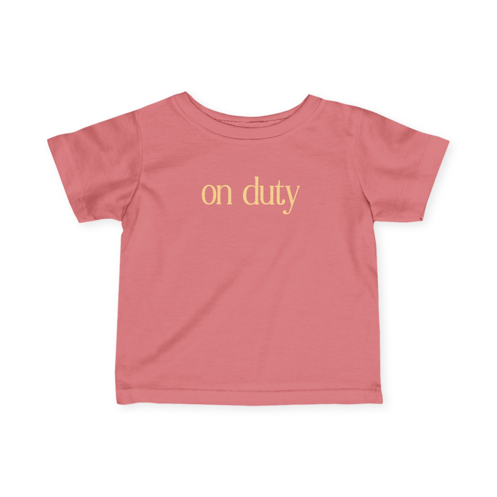 Infant Tee — "Sand Taster On Duty" Brine Beach Club