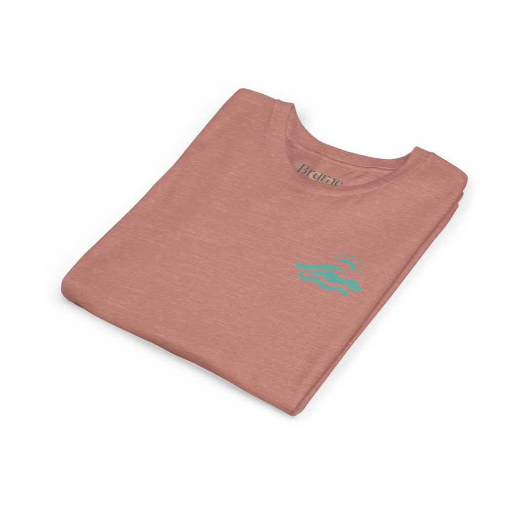 Brine Beach Club Youth Tee - Saltwater Division Waves Design