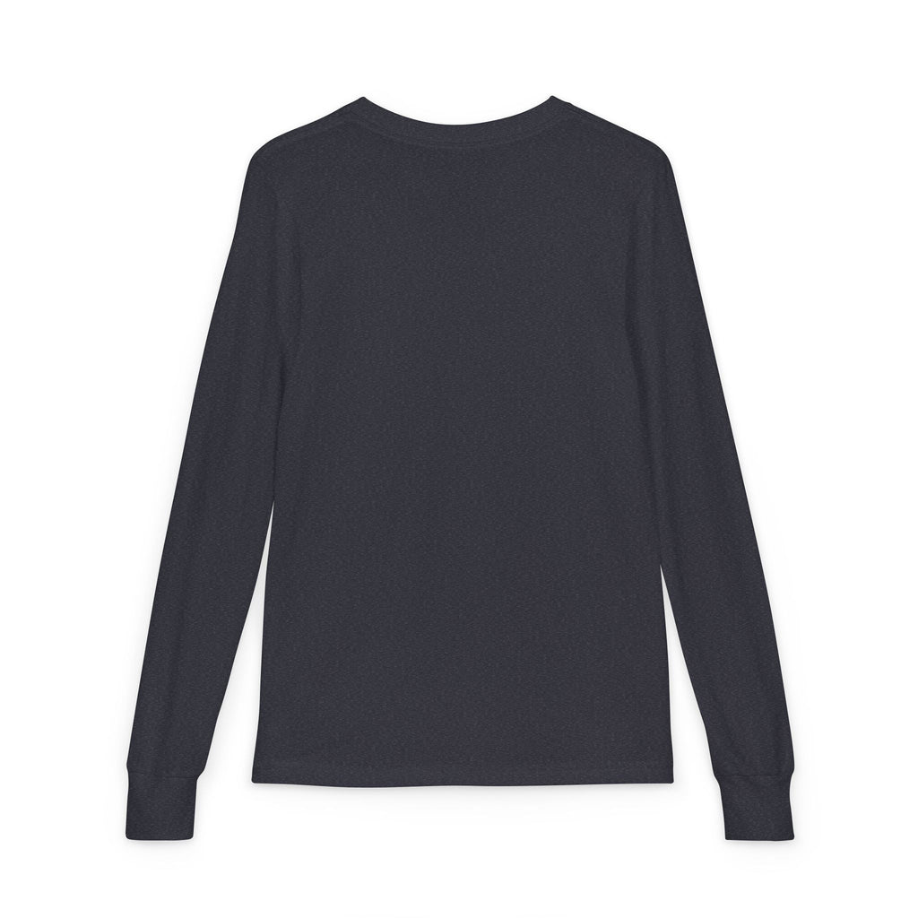Brine Academy Youth Long Sleeve Tee — Retro Campus Logo Shirt