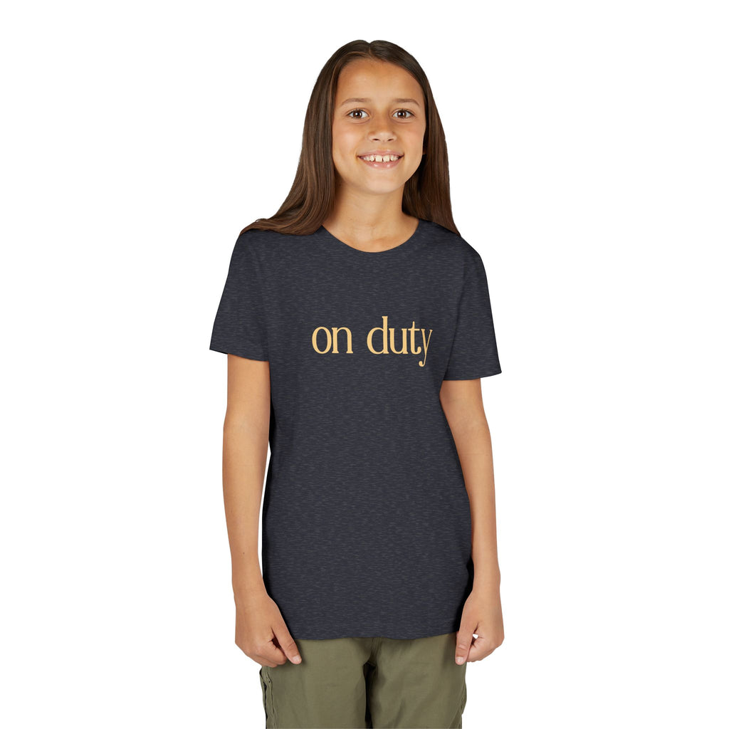 Brine Beach Club Junior Beach Patrol Youth Tee — 'On Duty'