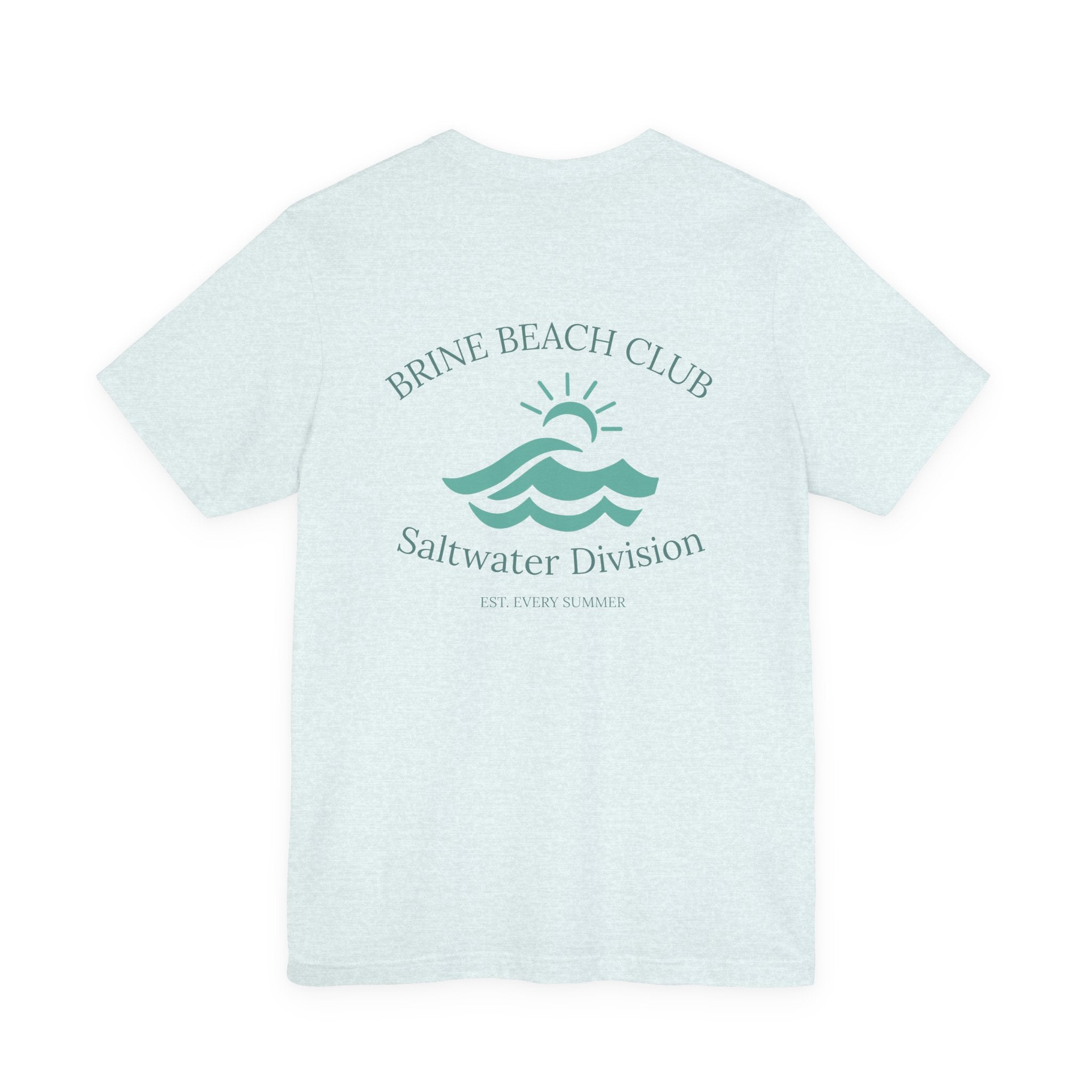 Brine Beach Club — Saltwater Division Waves Graphic T-Shirt