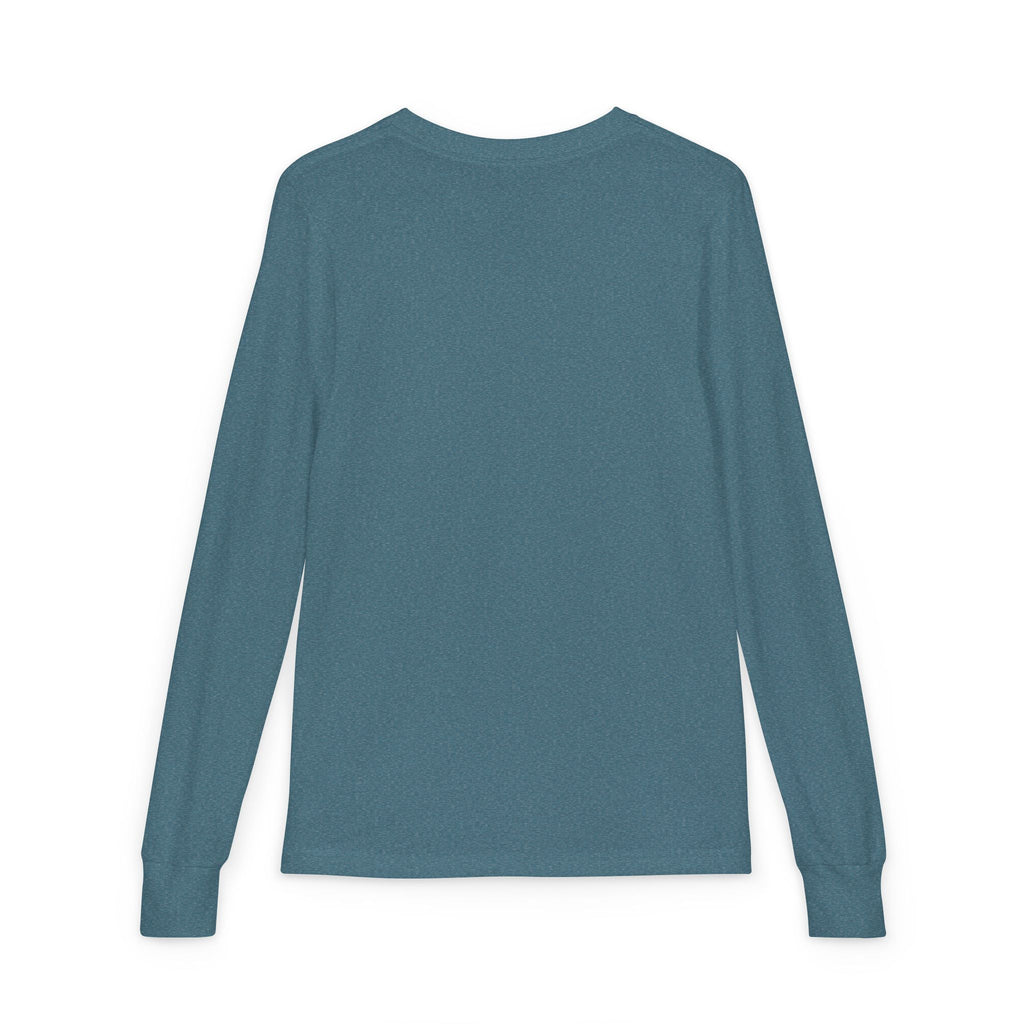 Brine Academy Youth Long Sleeve Tee — Retro Campus Logo Shirt