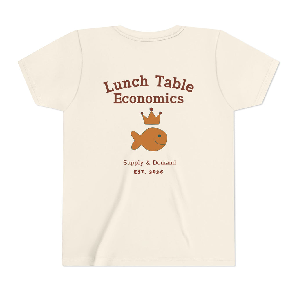 Youth Tee — "Brine Academy" Lunch Table Economics Kids Shirt
