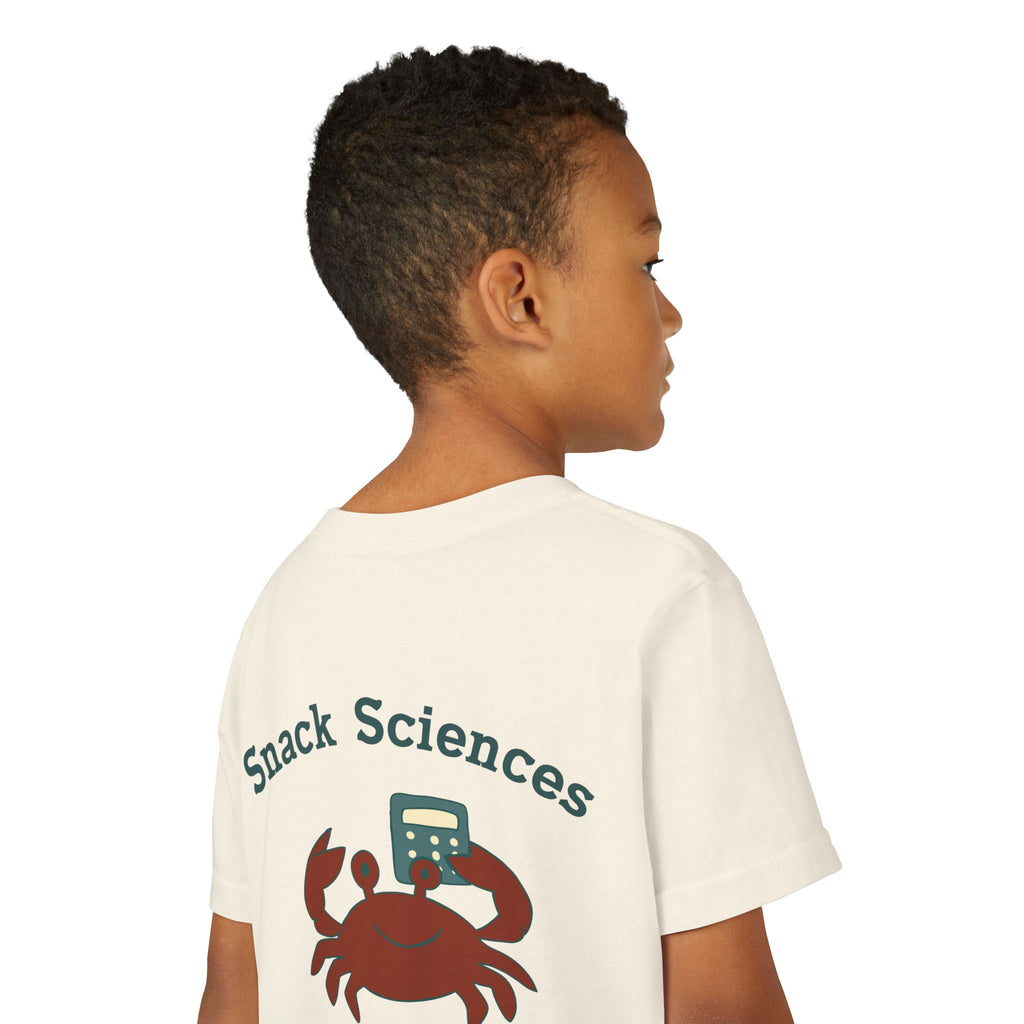 Brine Academy Youth Tee — Snack Sciences Crab Shirt